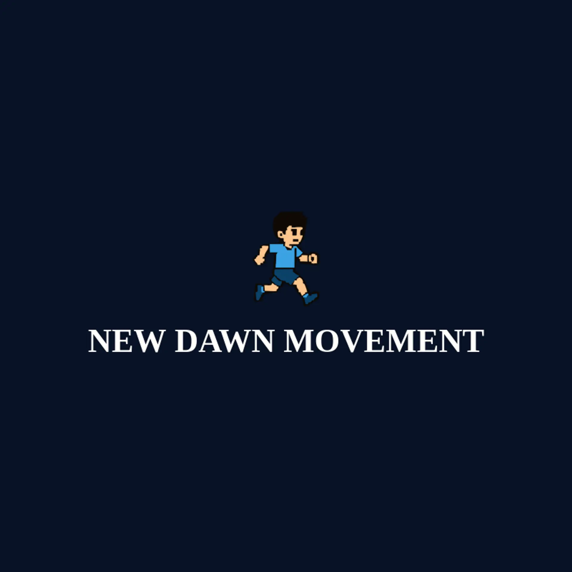 New Dawn Movement logo for revolution