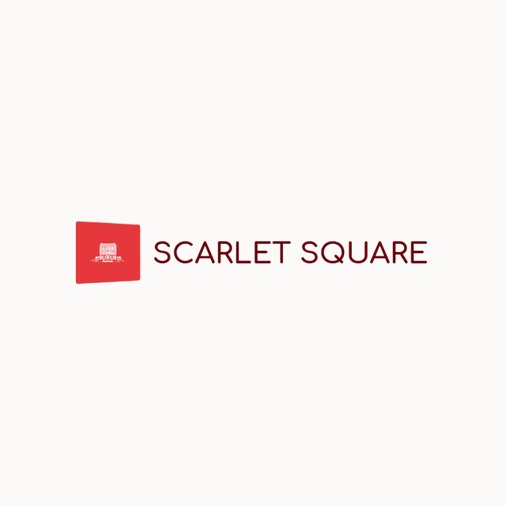 Scarlet Square logo for house