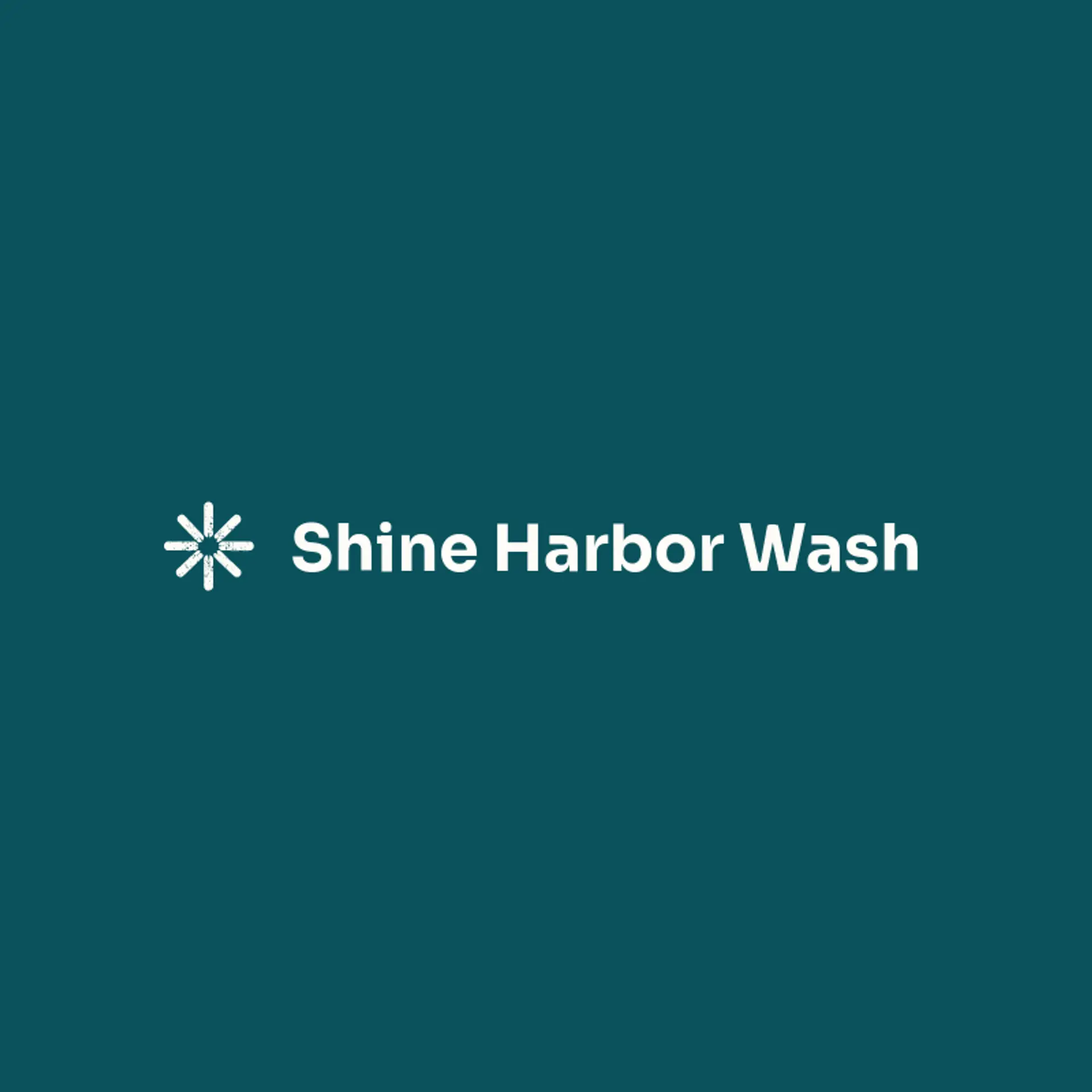 Shine Harbor Wash logo for pressure wash