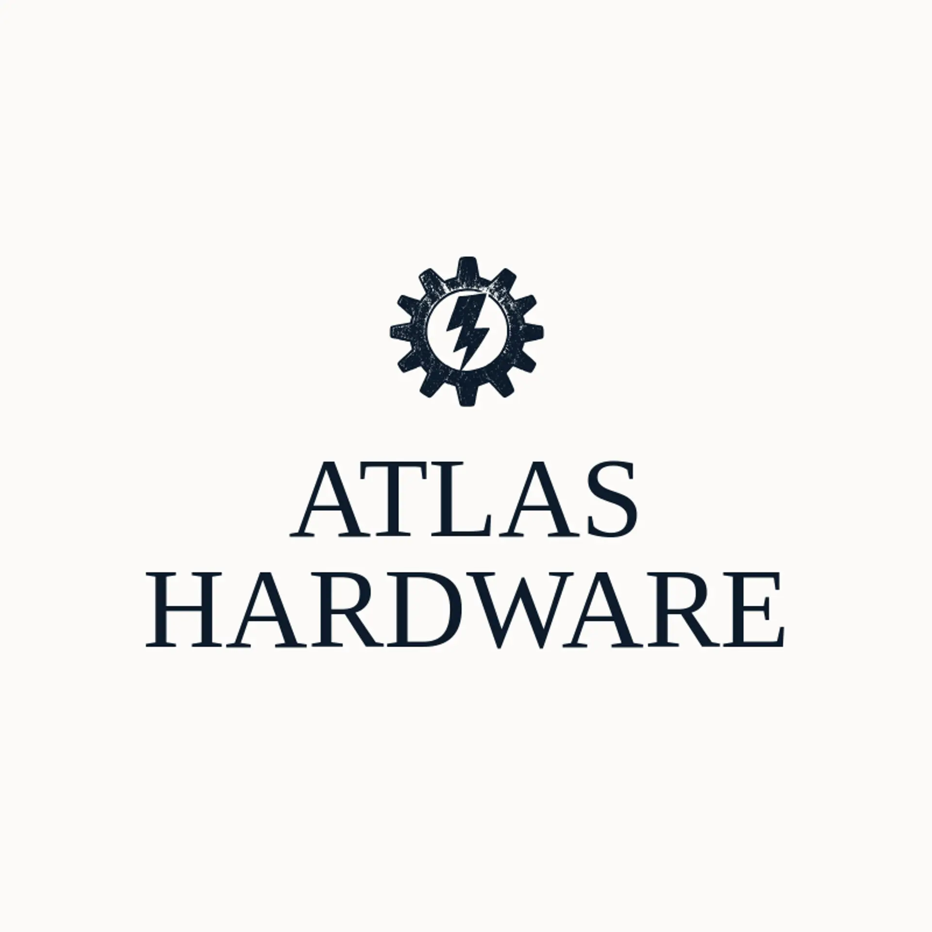 Atlas Hardware logo for gear