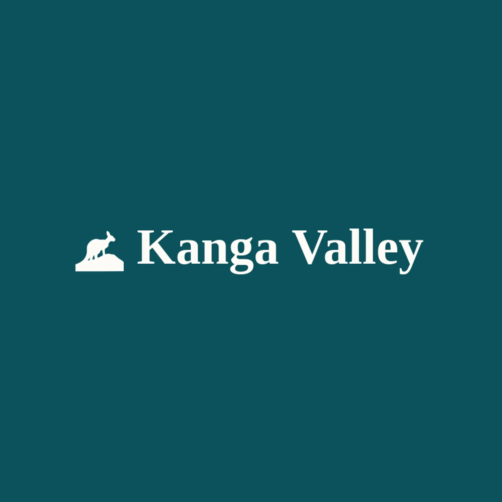 Kanga Valley logo for kangaroo