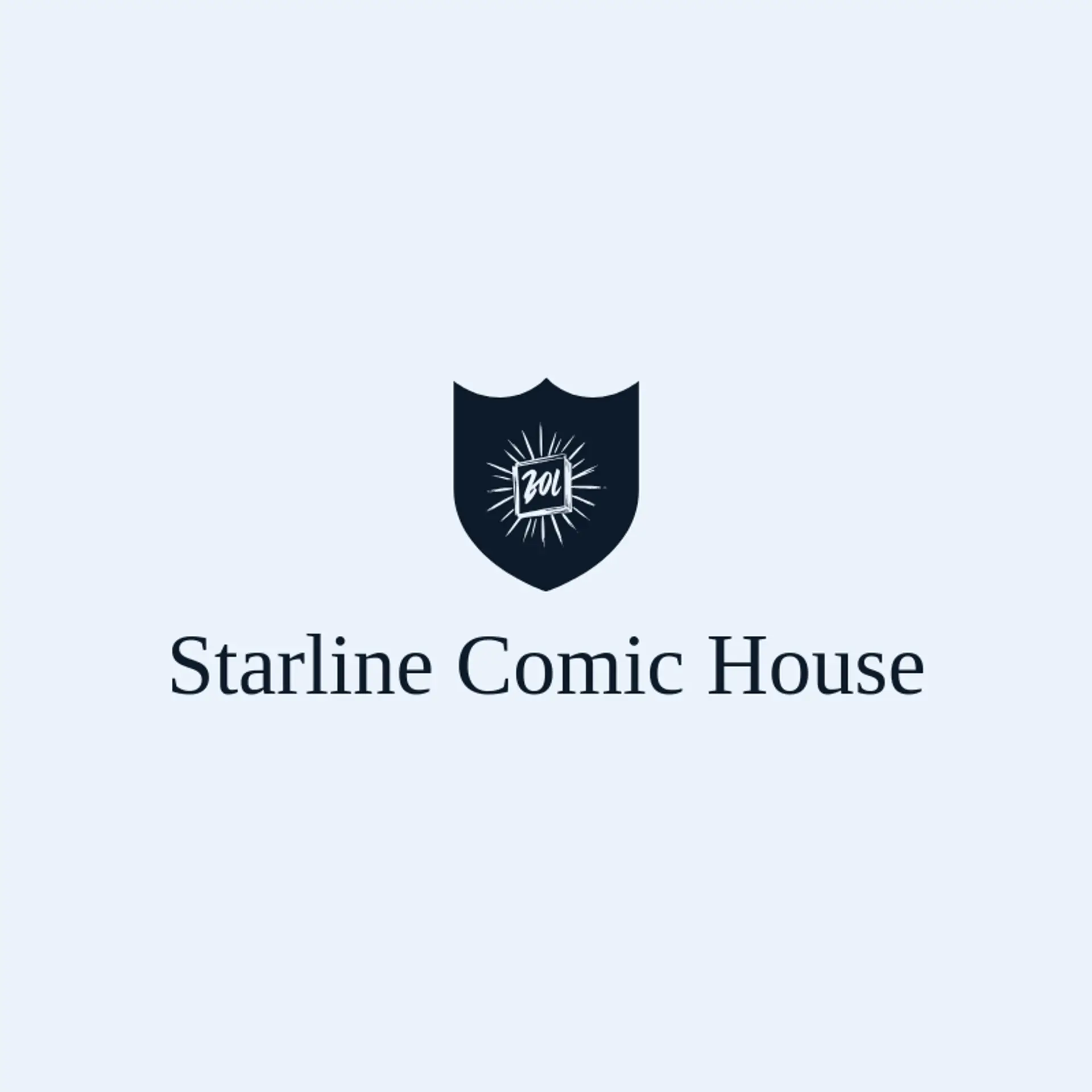 Starline Comic House logo for comic book