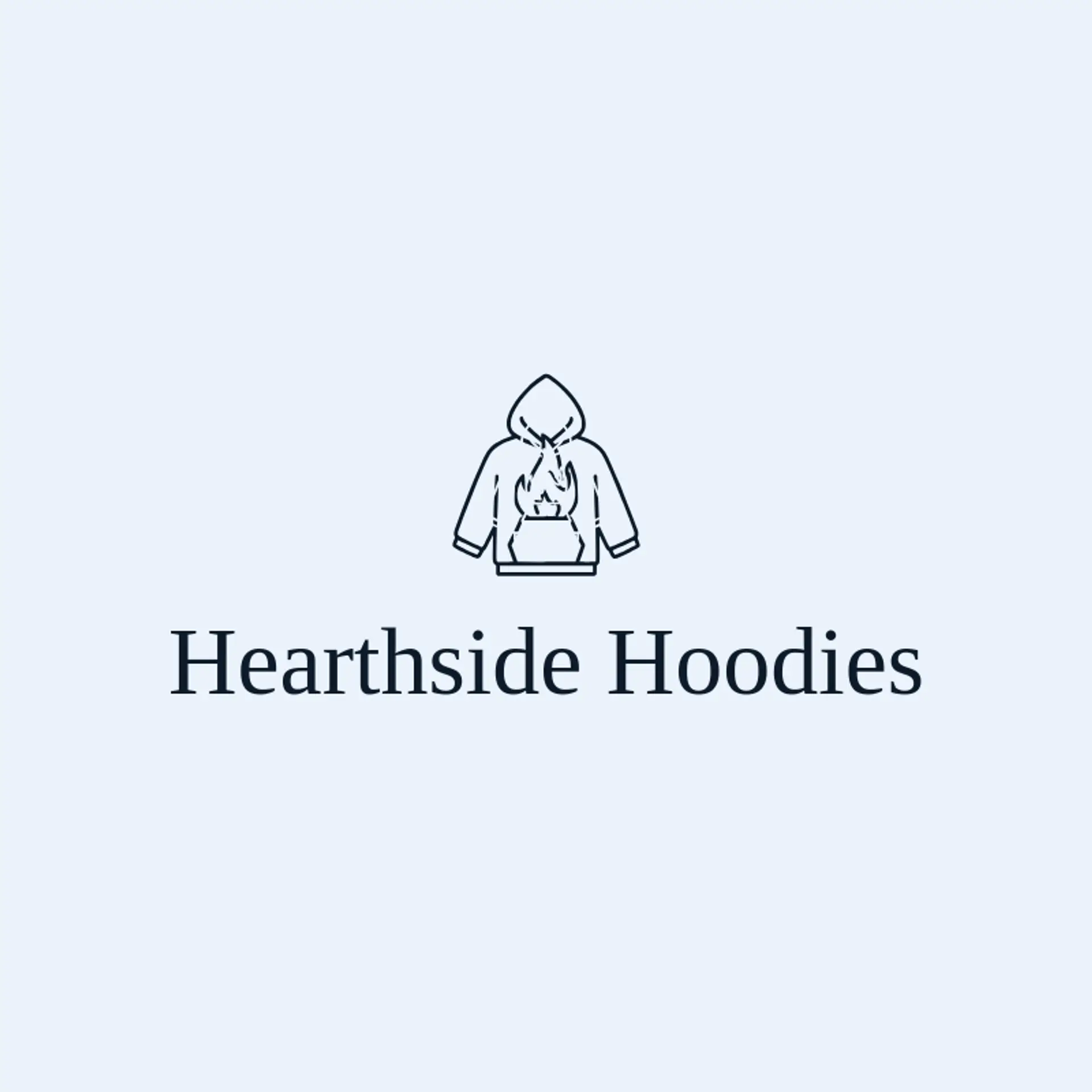 Hearthside Hoodies logo for hoodie