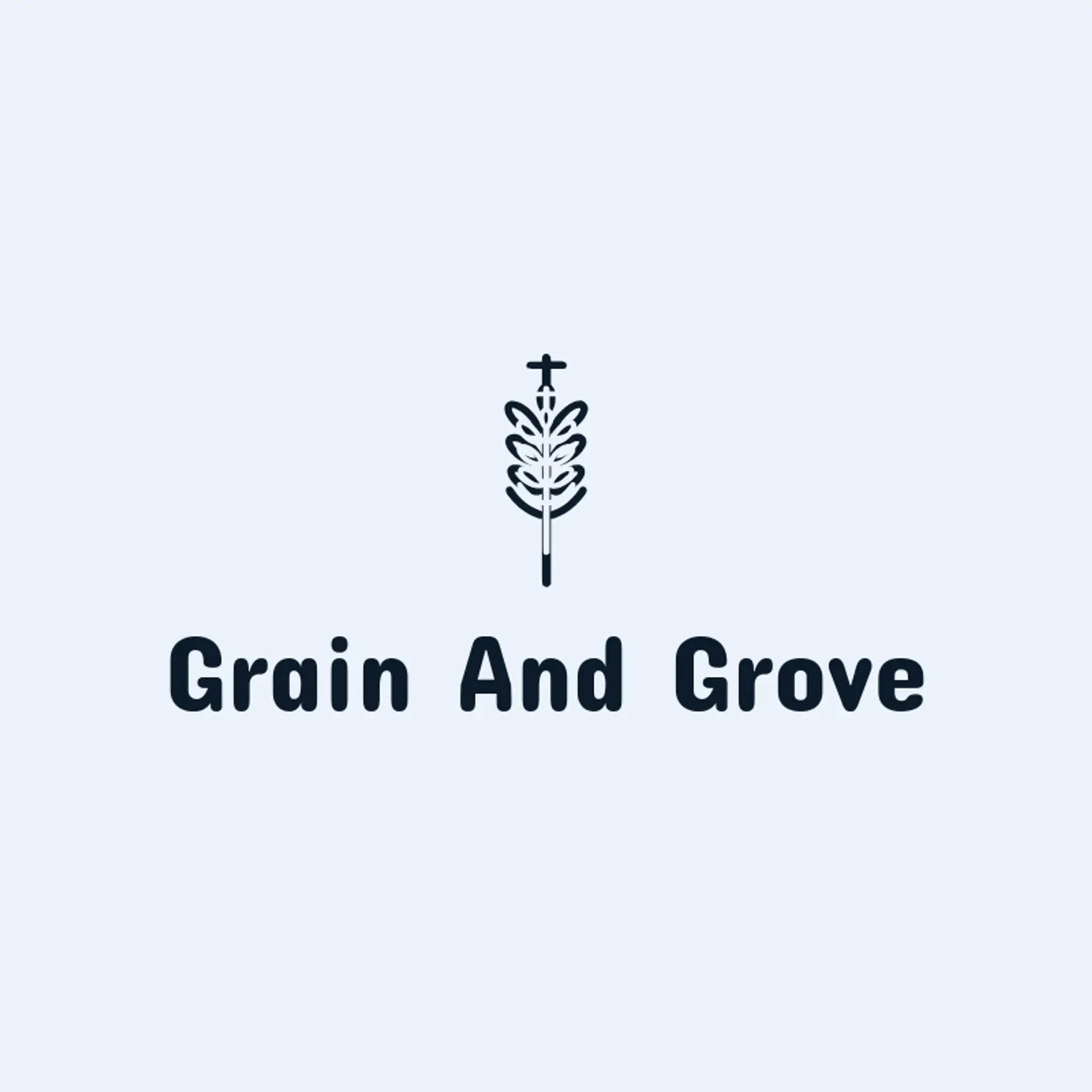 Grain and Grove logo for dairy farm
