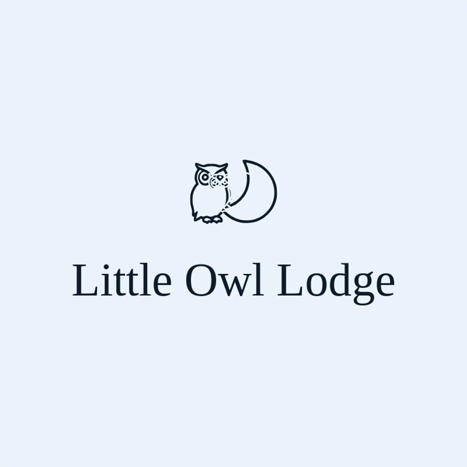 Little Owl Lodge logo for winter