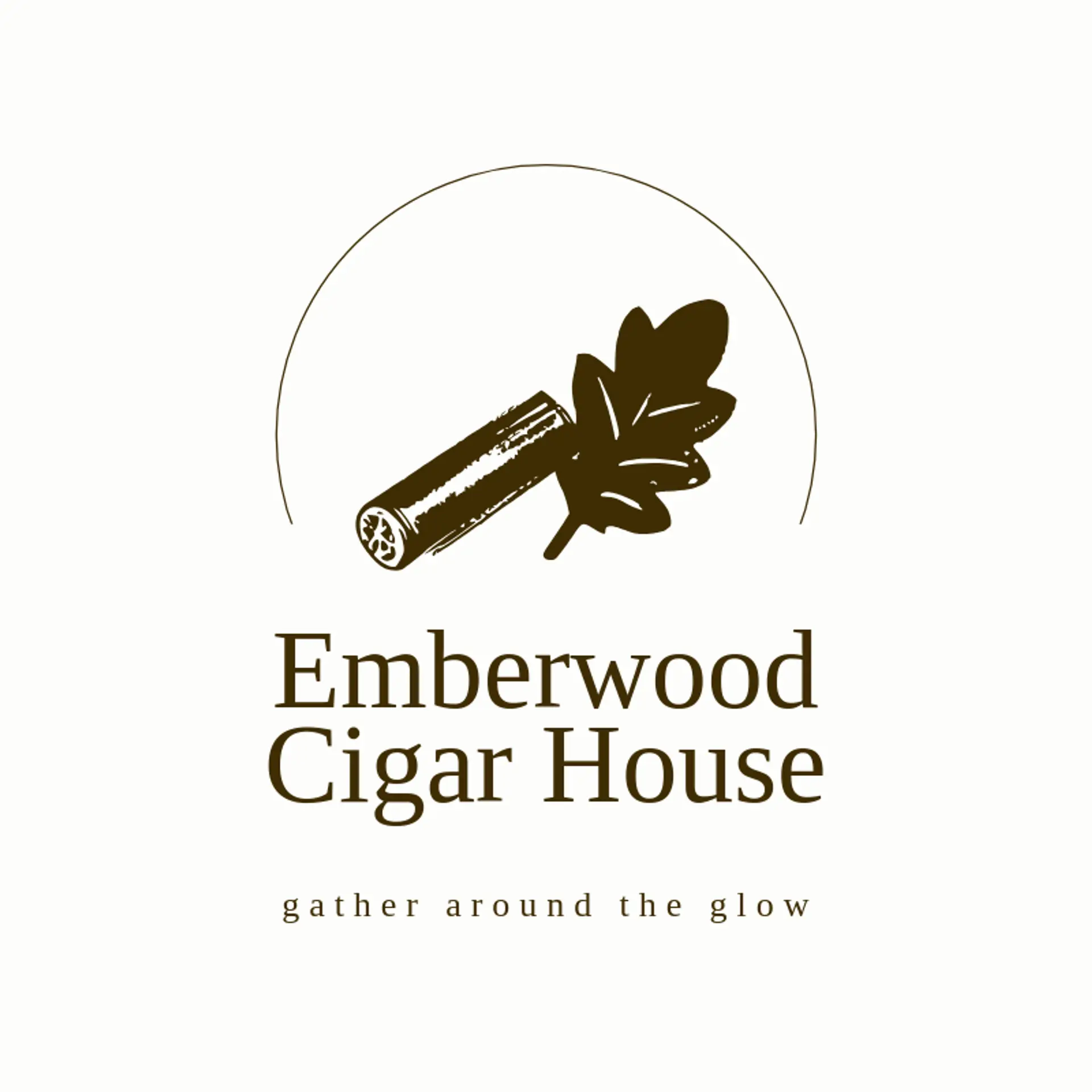Emberwood Cigar House logo for cigar