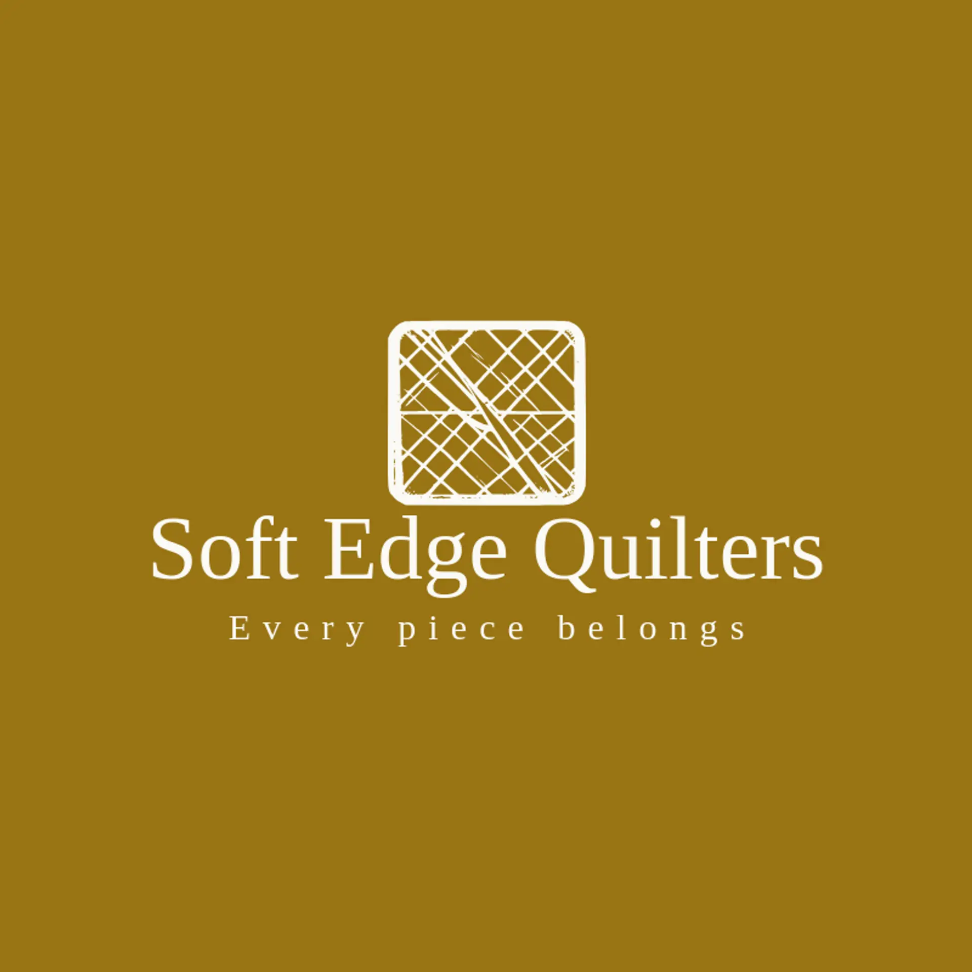 Soft Edge Quilters logo for handmade