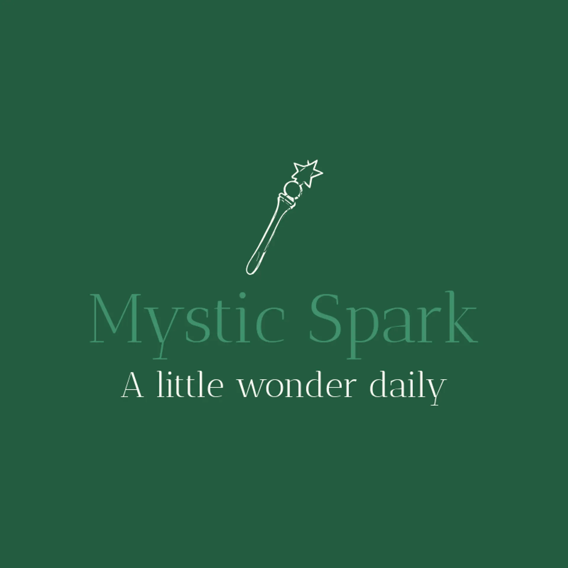 Mystic Spark logo for fantasy