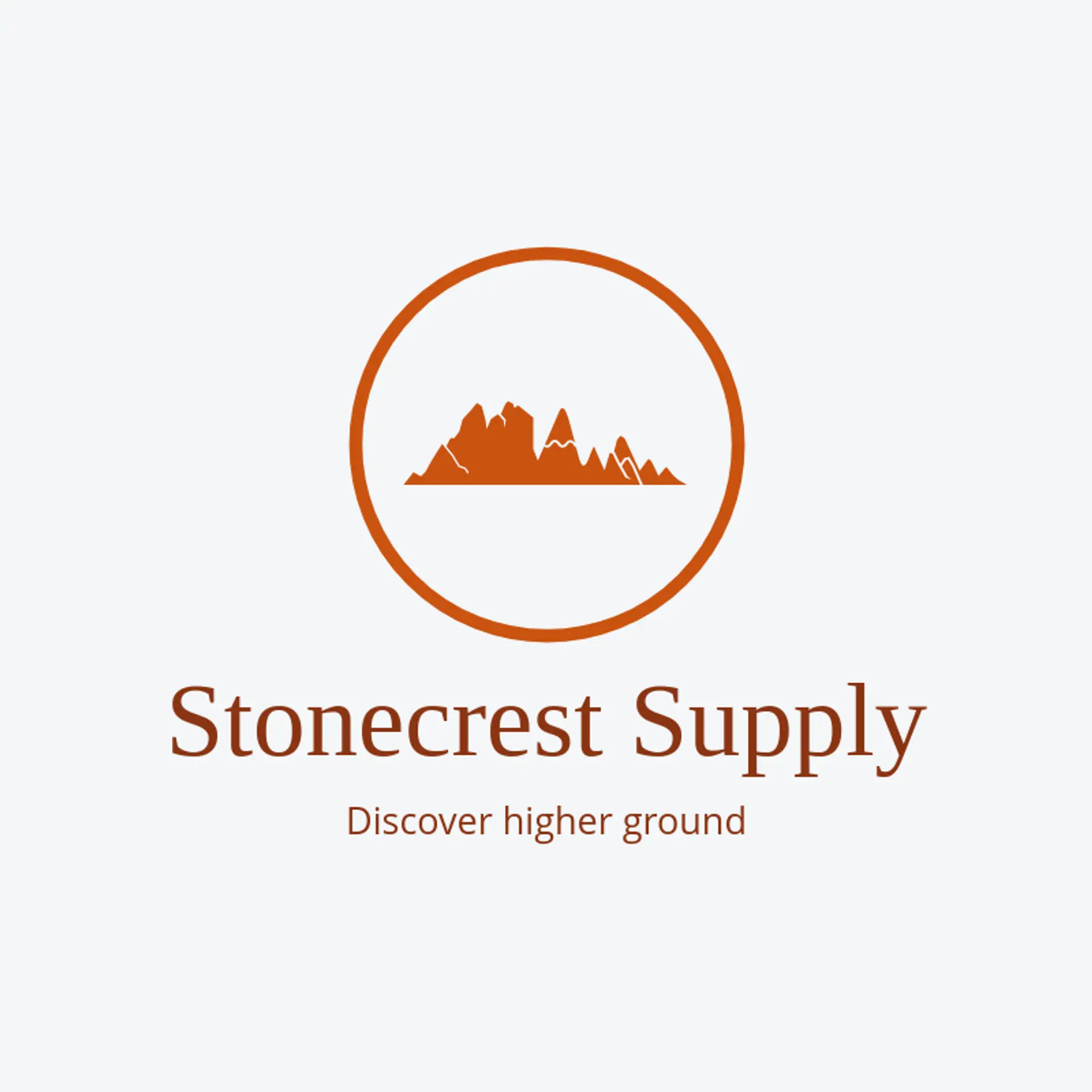 Stonecrest Supply logo for peak