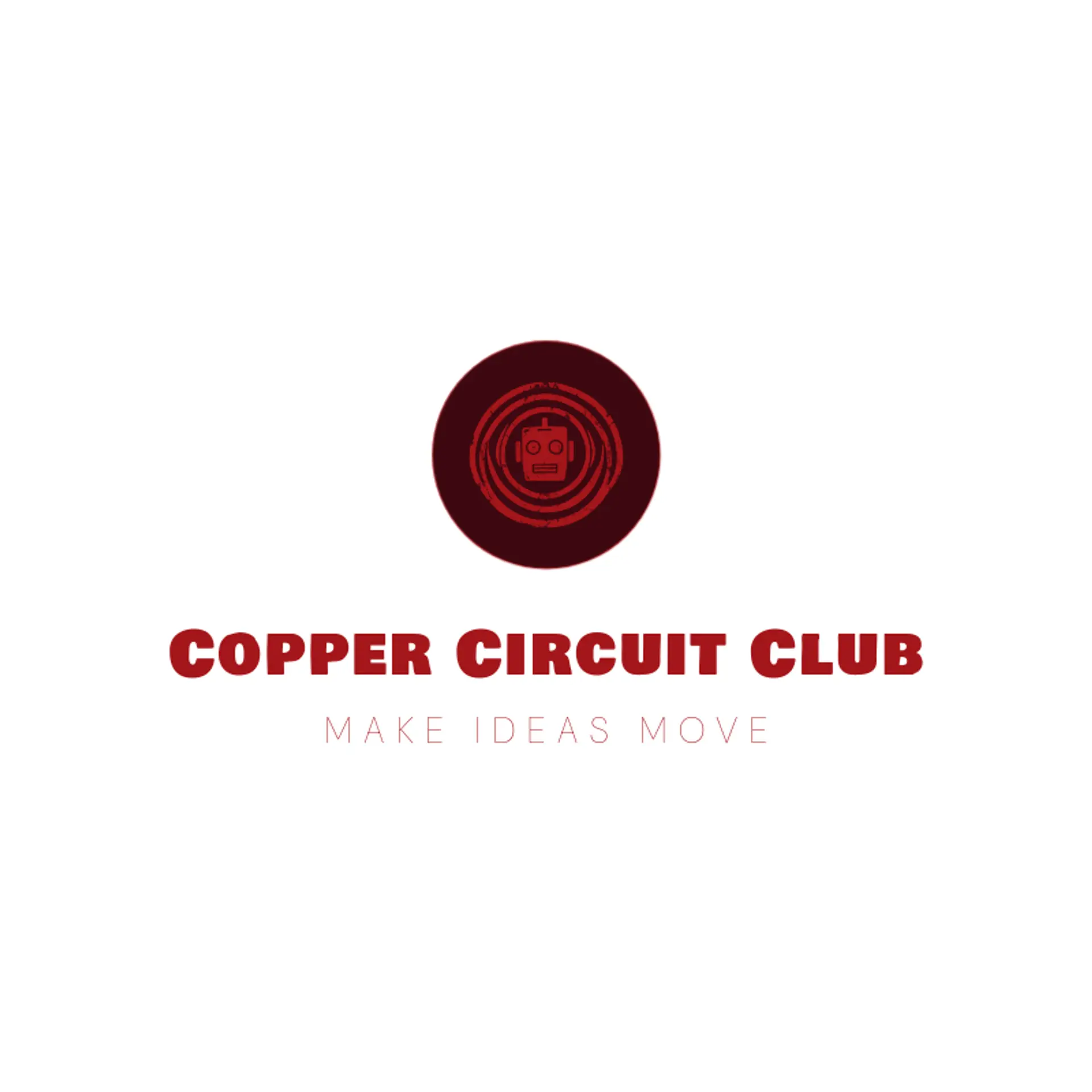 Copper Circuit Club logo for robot