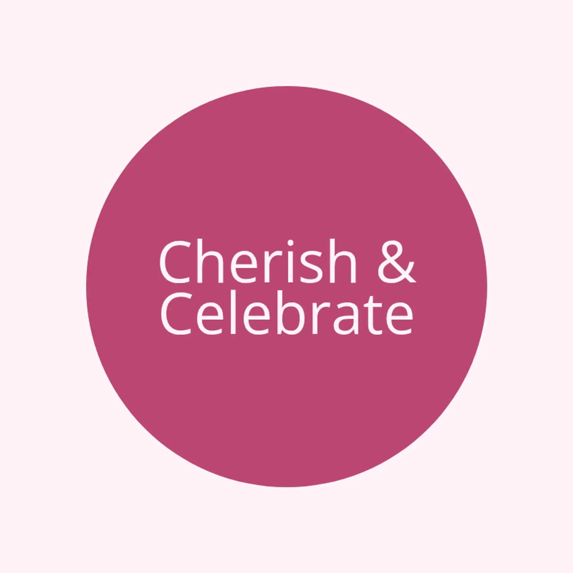 Cherish & Celebrate logo for best wedding