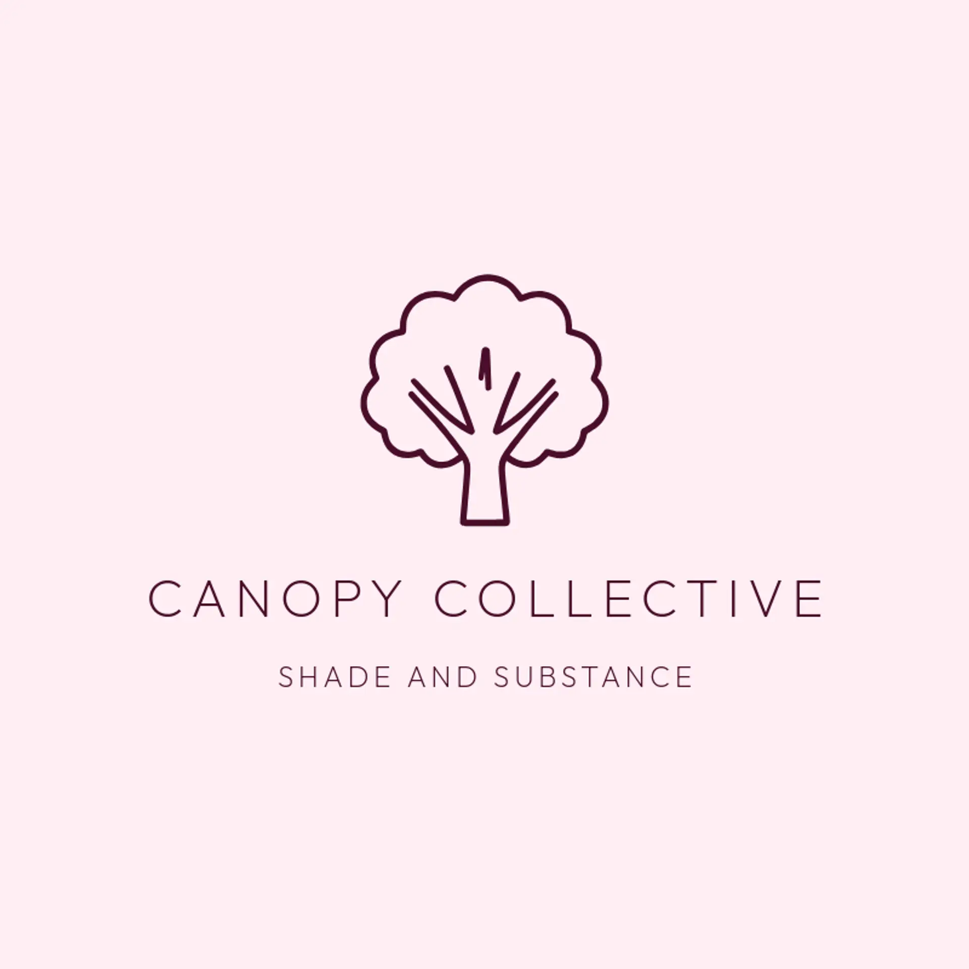 Canopy Collective logo for tree