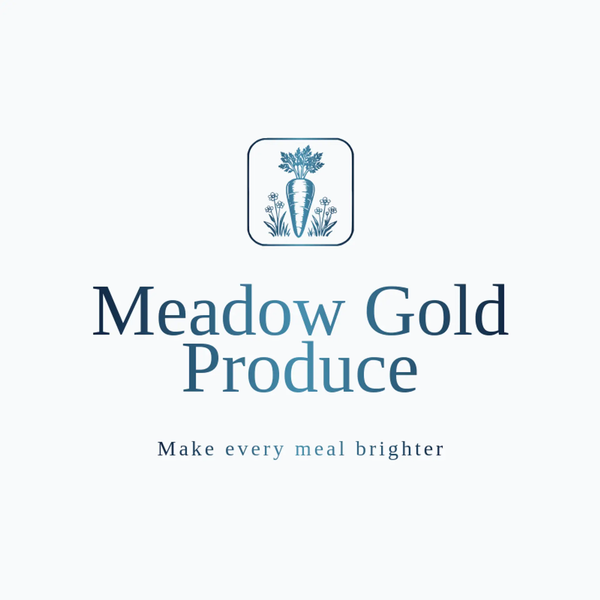 Meadow Gold Produce logo for carrot