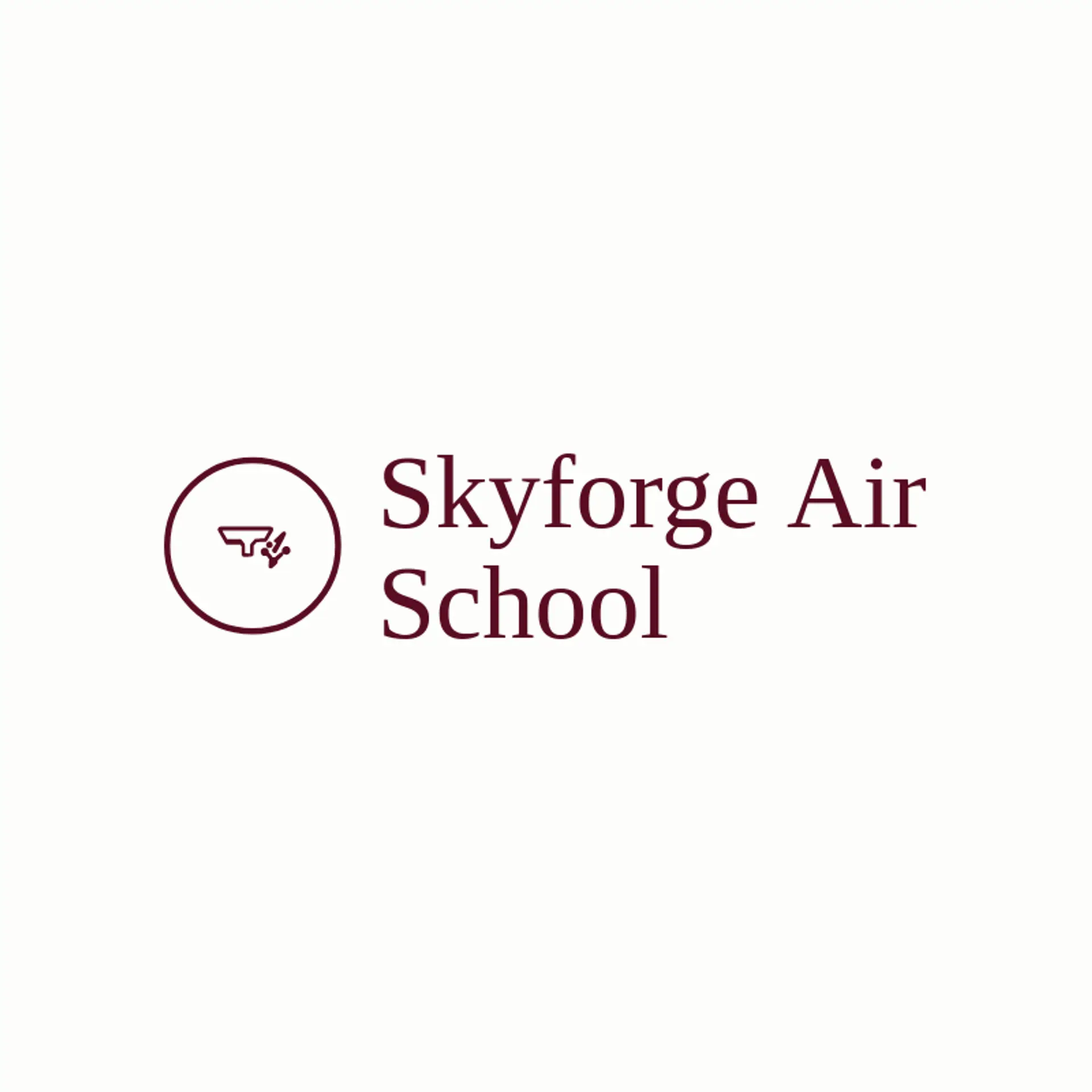 Skyforge Air School logo for airforce