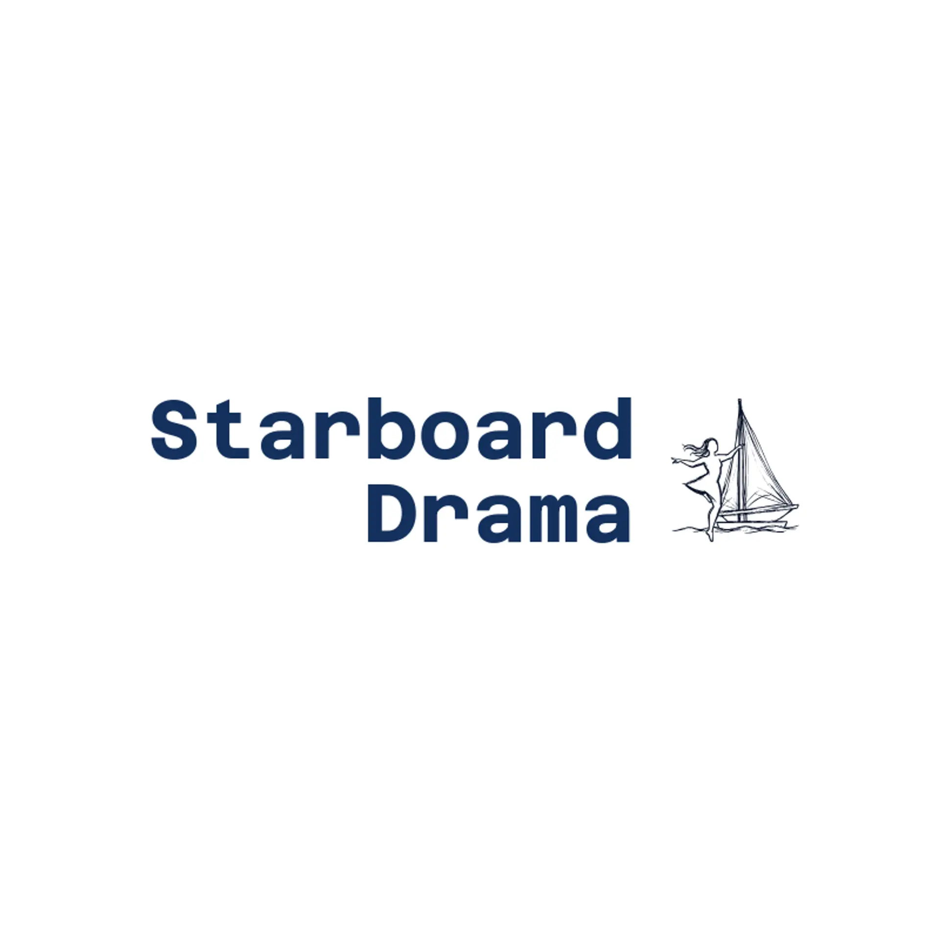 Starboard Drama logo for theater