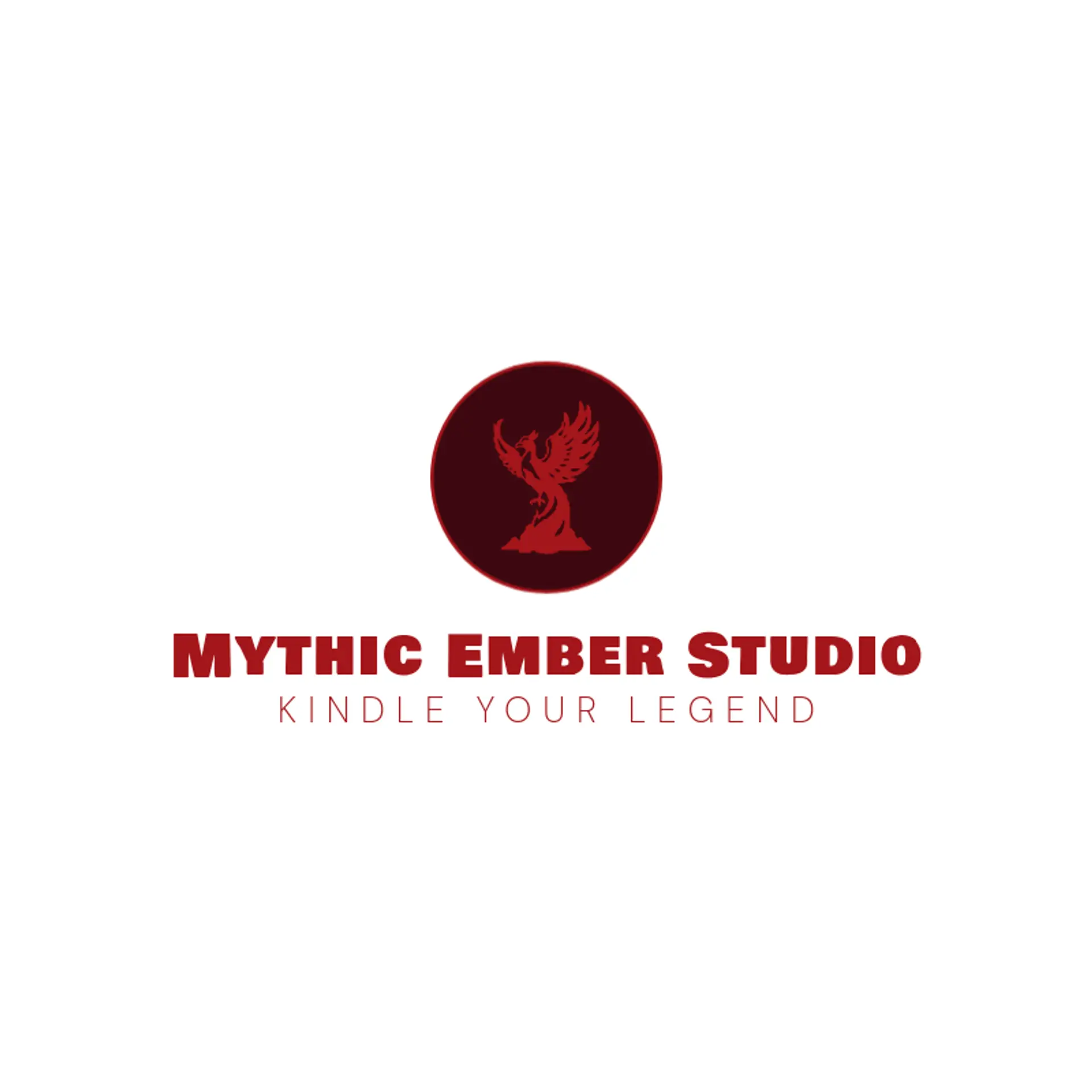 Mythic Ember Studio logo for legendary