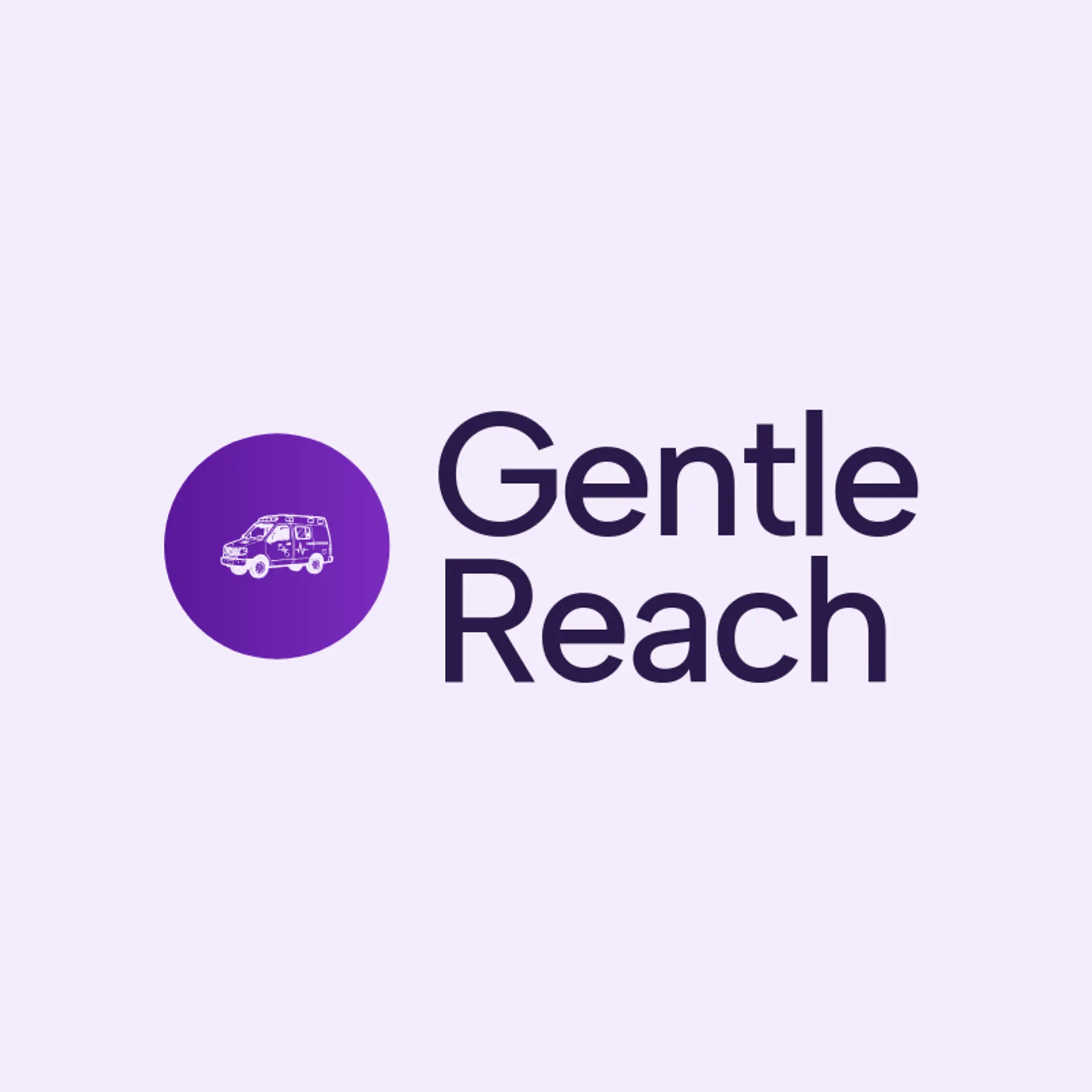 Gentle Reach logo for ambulance