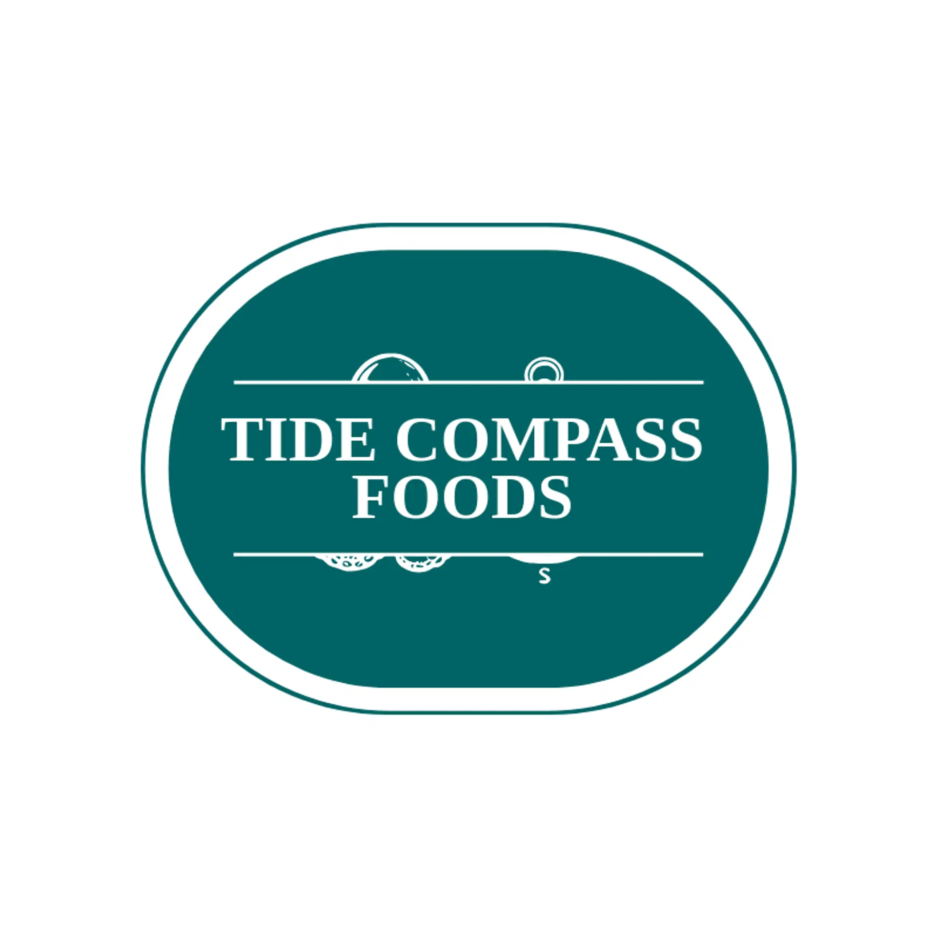 Tide Compass Foods logo for squid