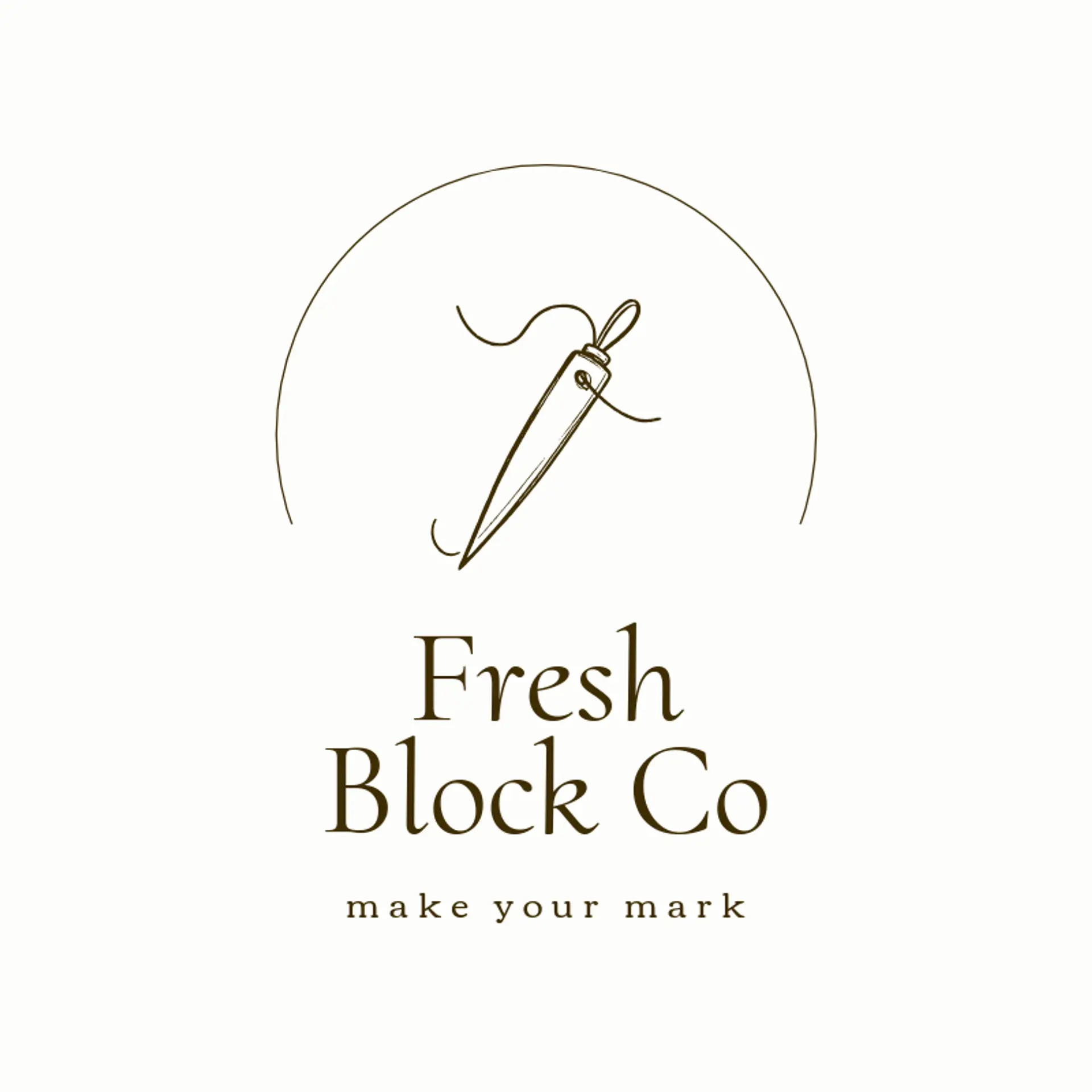 Fresh Block Co logo for streetwear