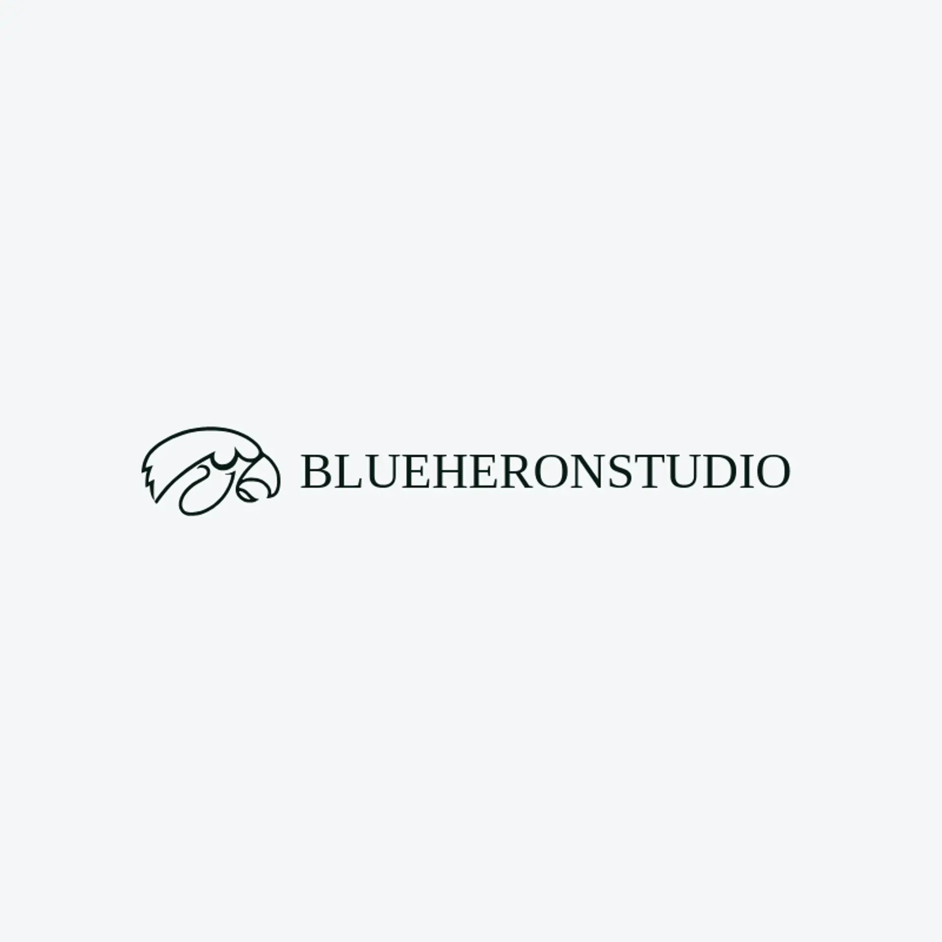 Blue Heron Studio logo for iowa