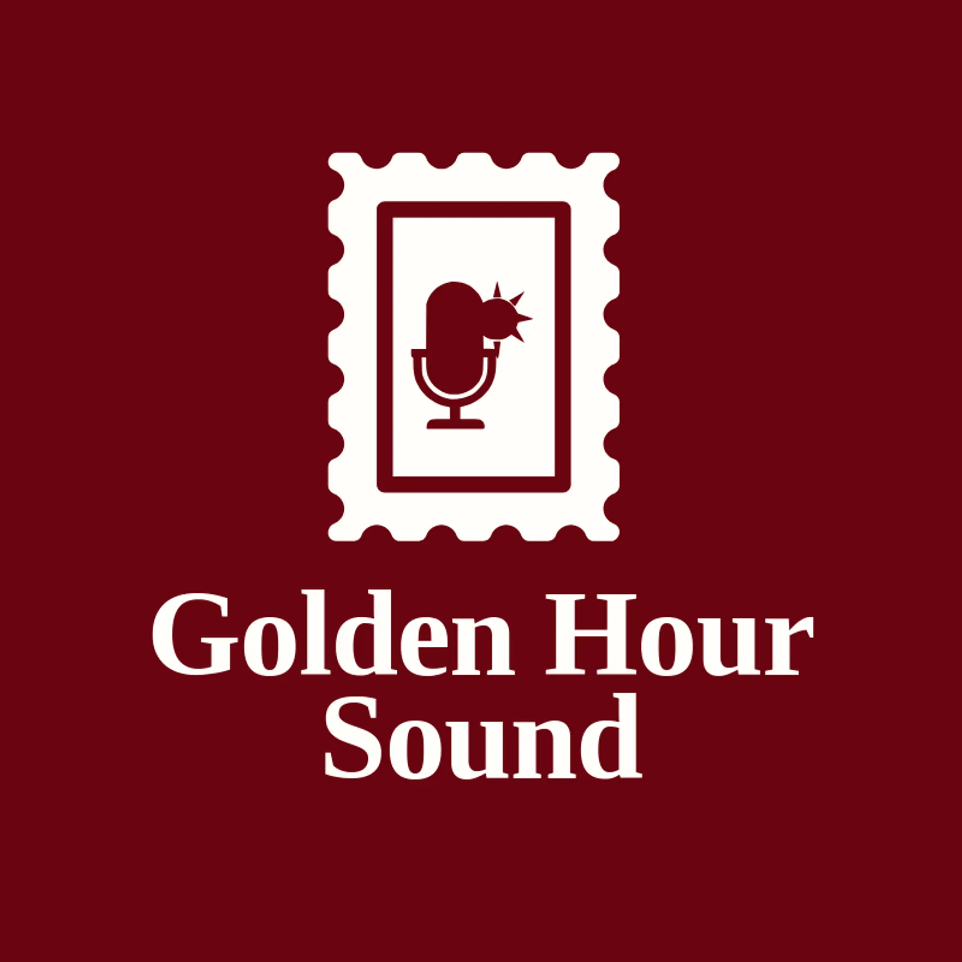 Golden Hour Sound logo for recording