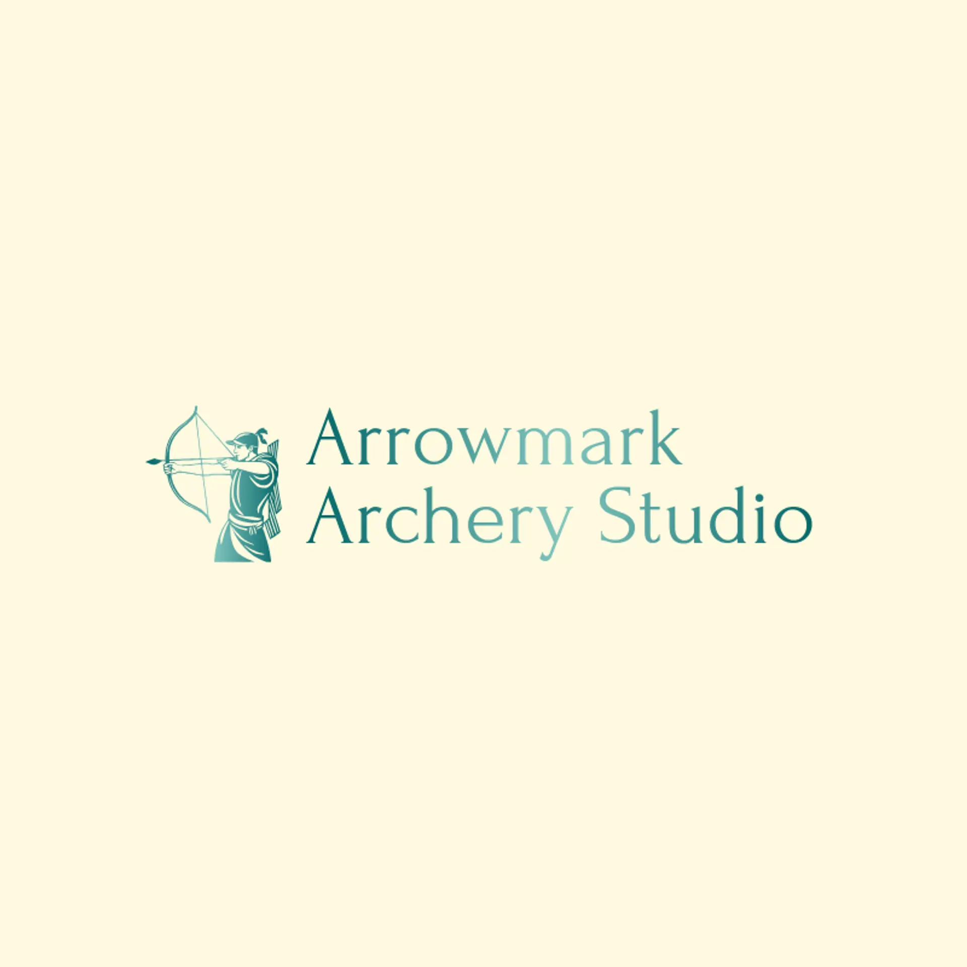 Arrowmark Archery Studio logo for archer