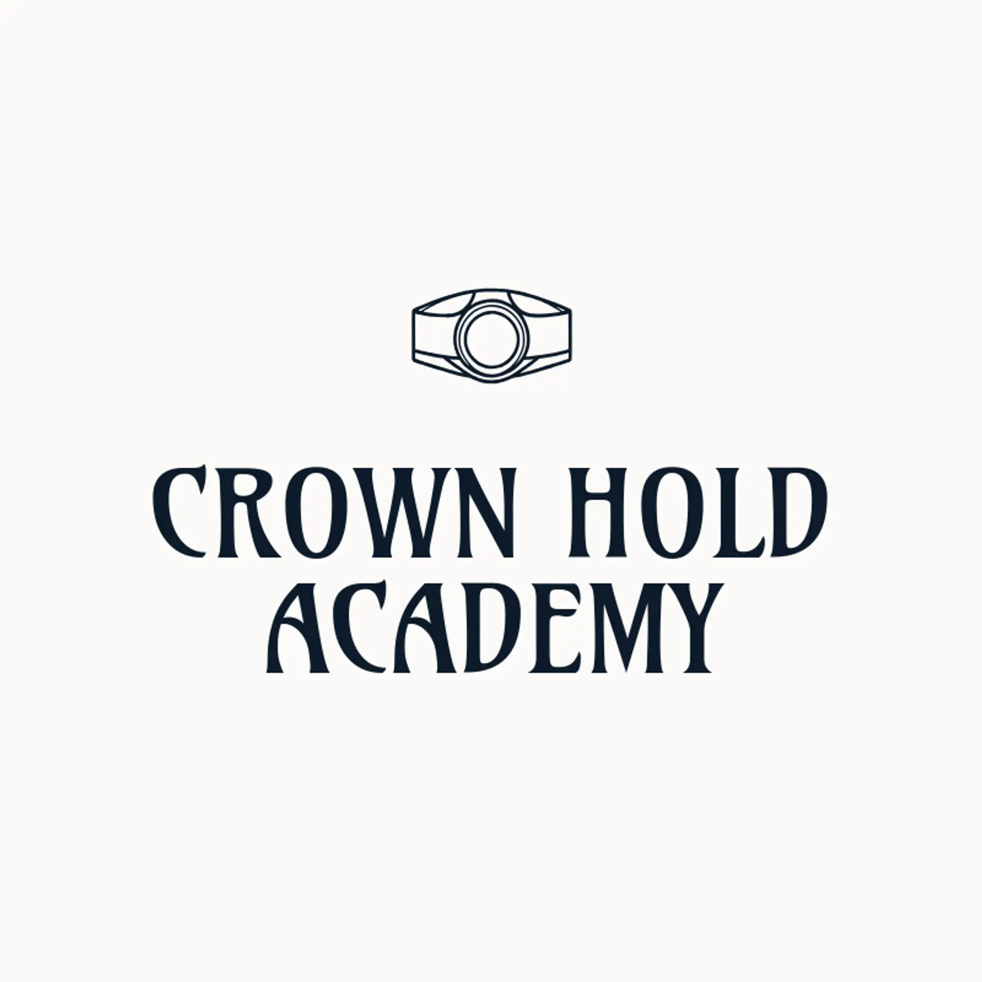 Crown Hold Academy logo for wrestling
