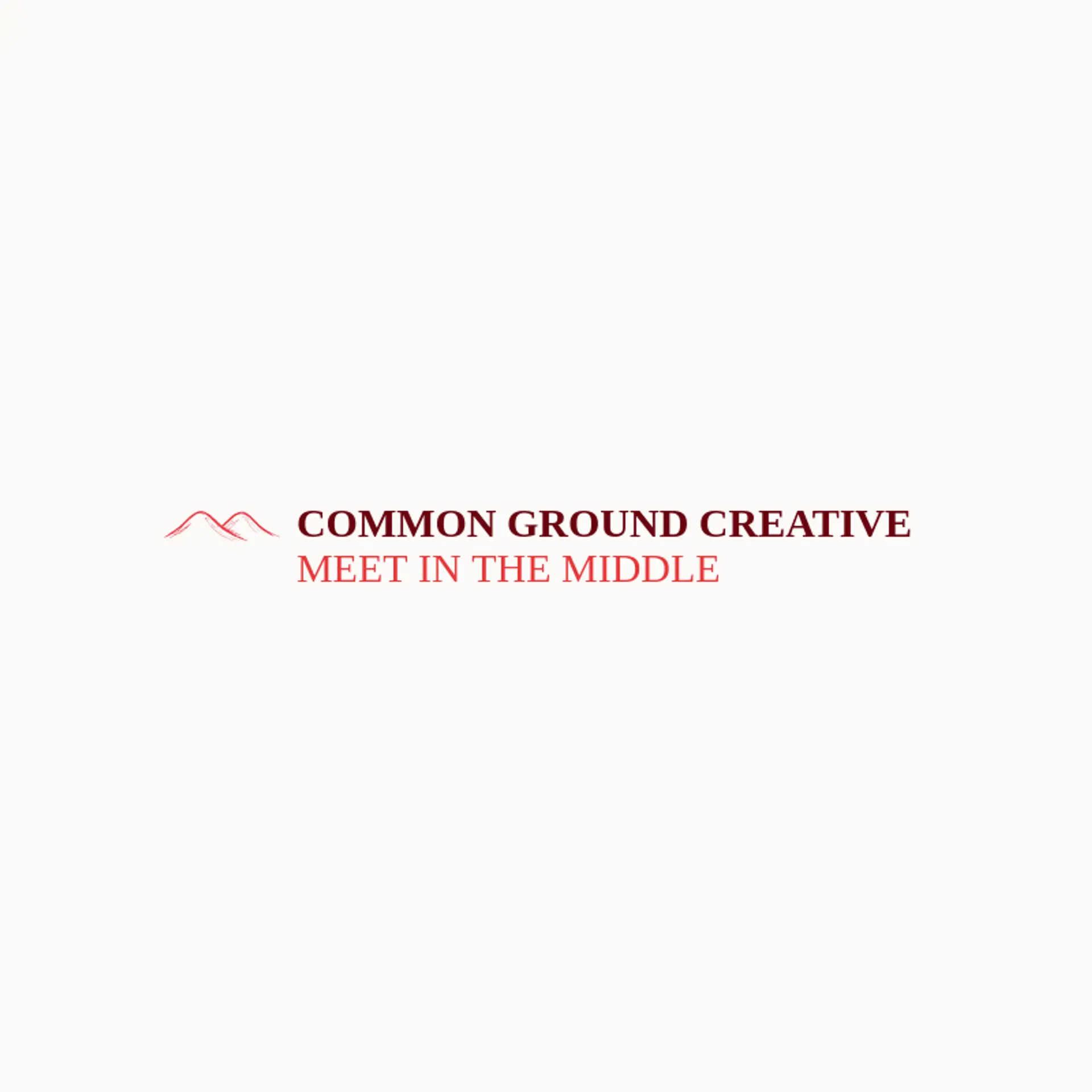 Common Ground Creative logo for symmetry