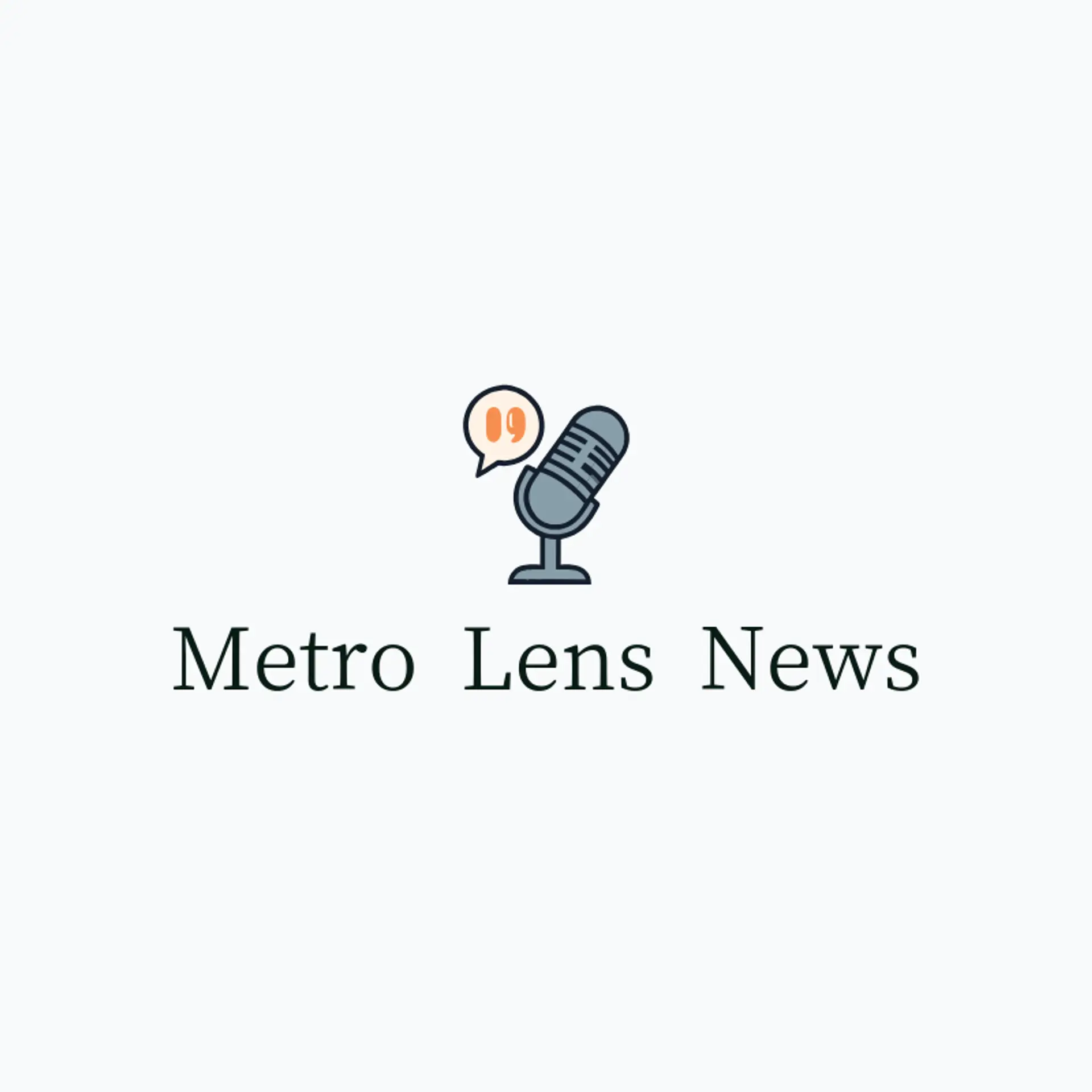 Metro Lens News logo for news channel
