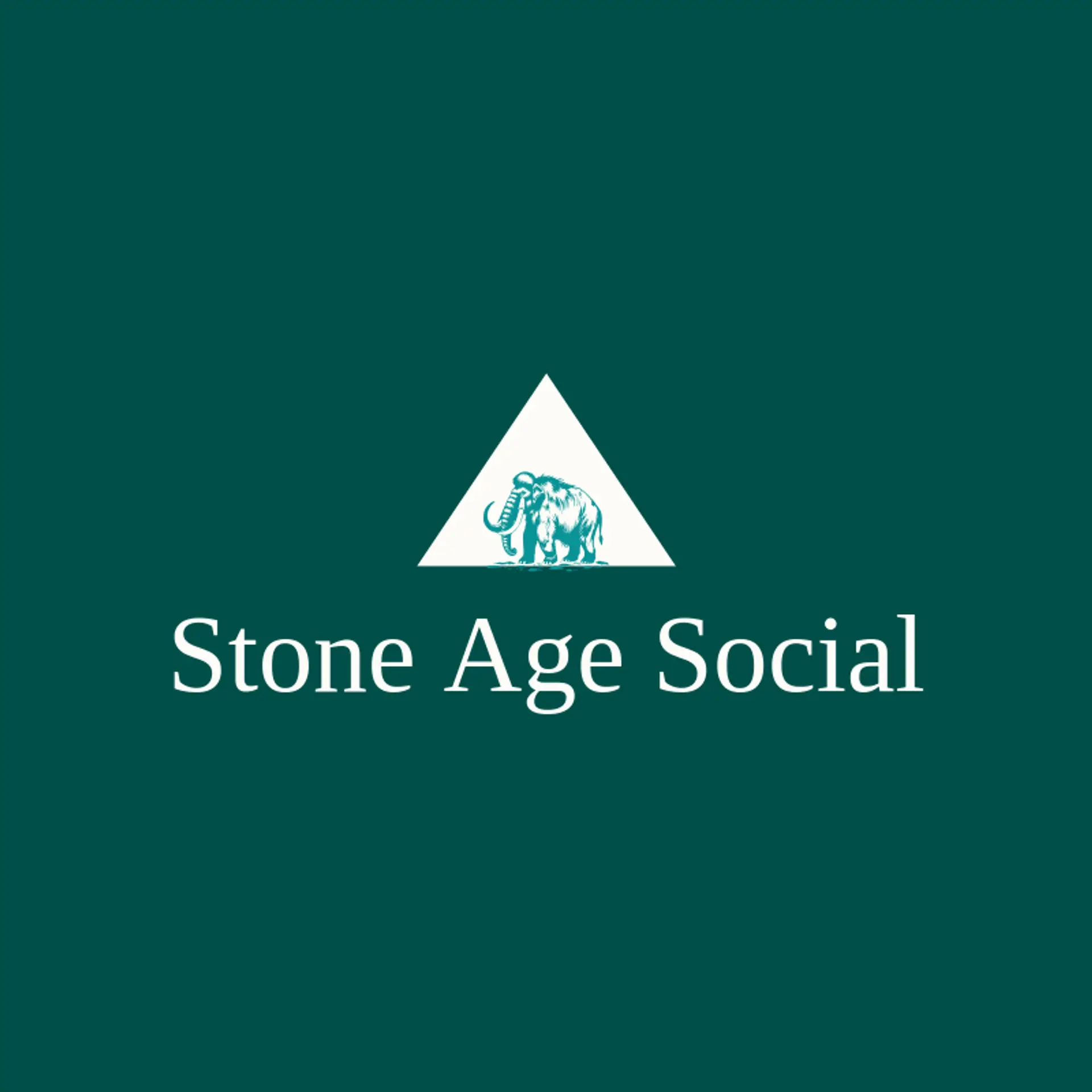 Stone Age Social logo for mammoth