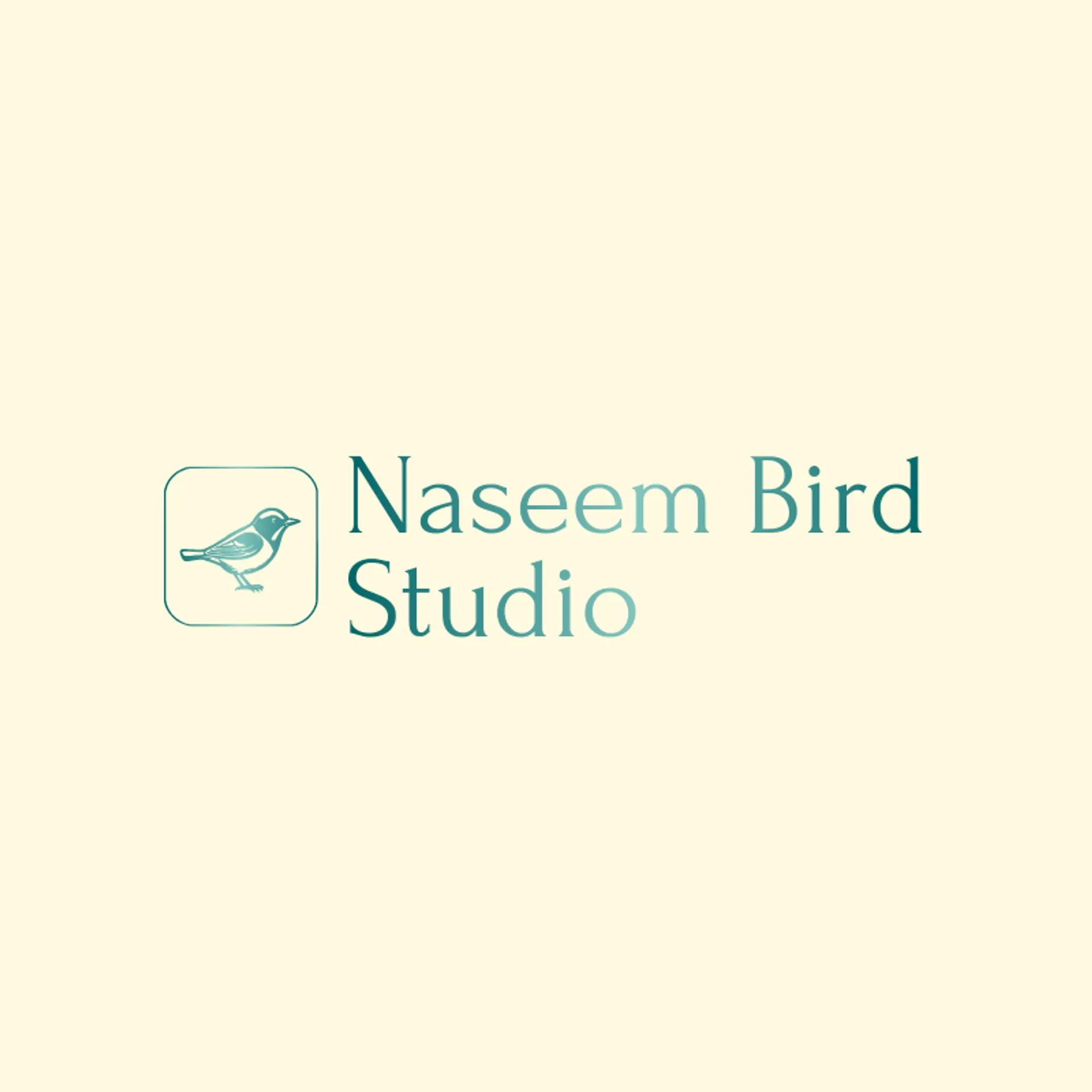 Naseem Bird Studio logo for arabic