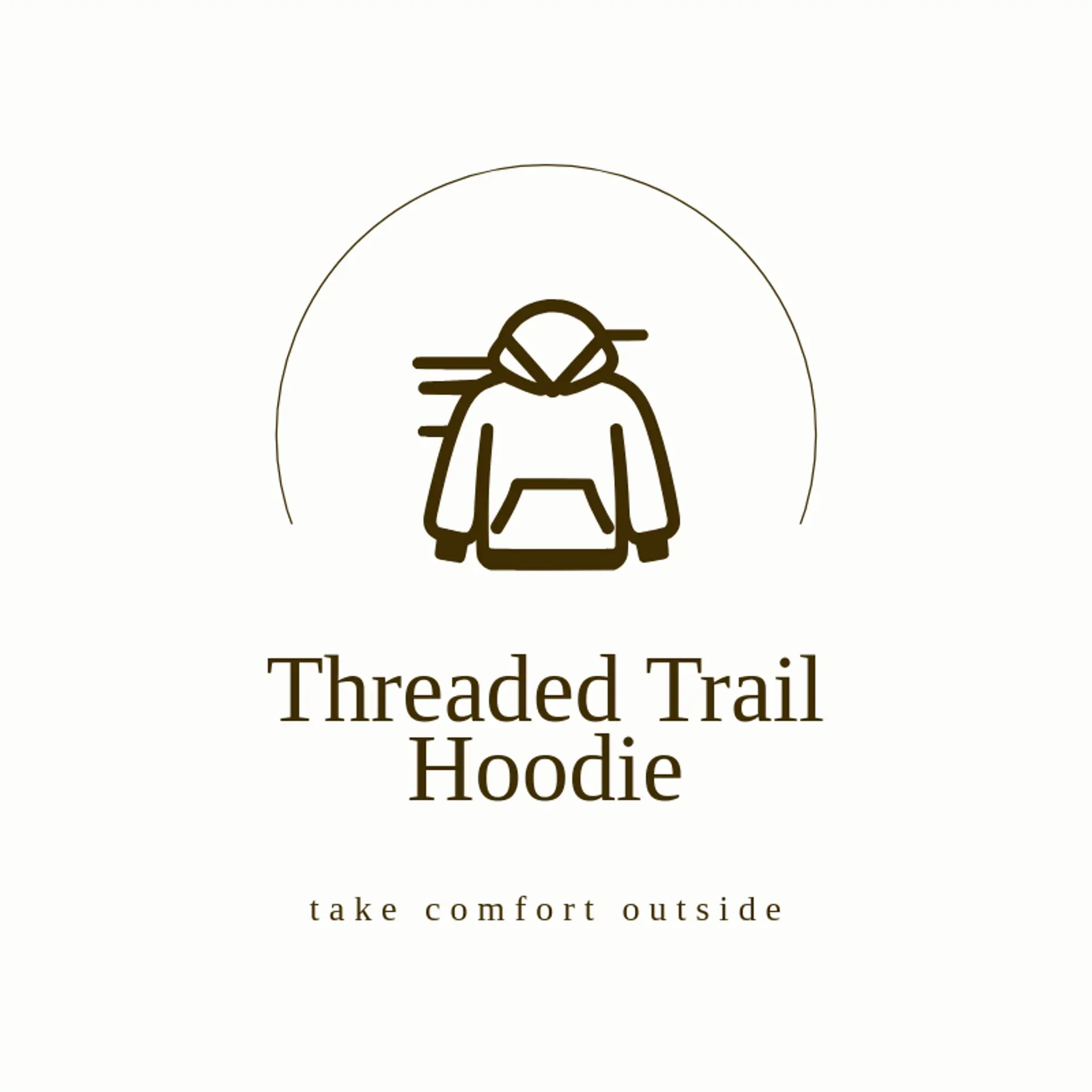 Threaded Trail Hoodie logo for hoodie