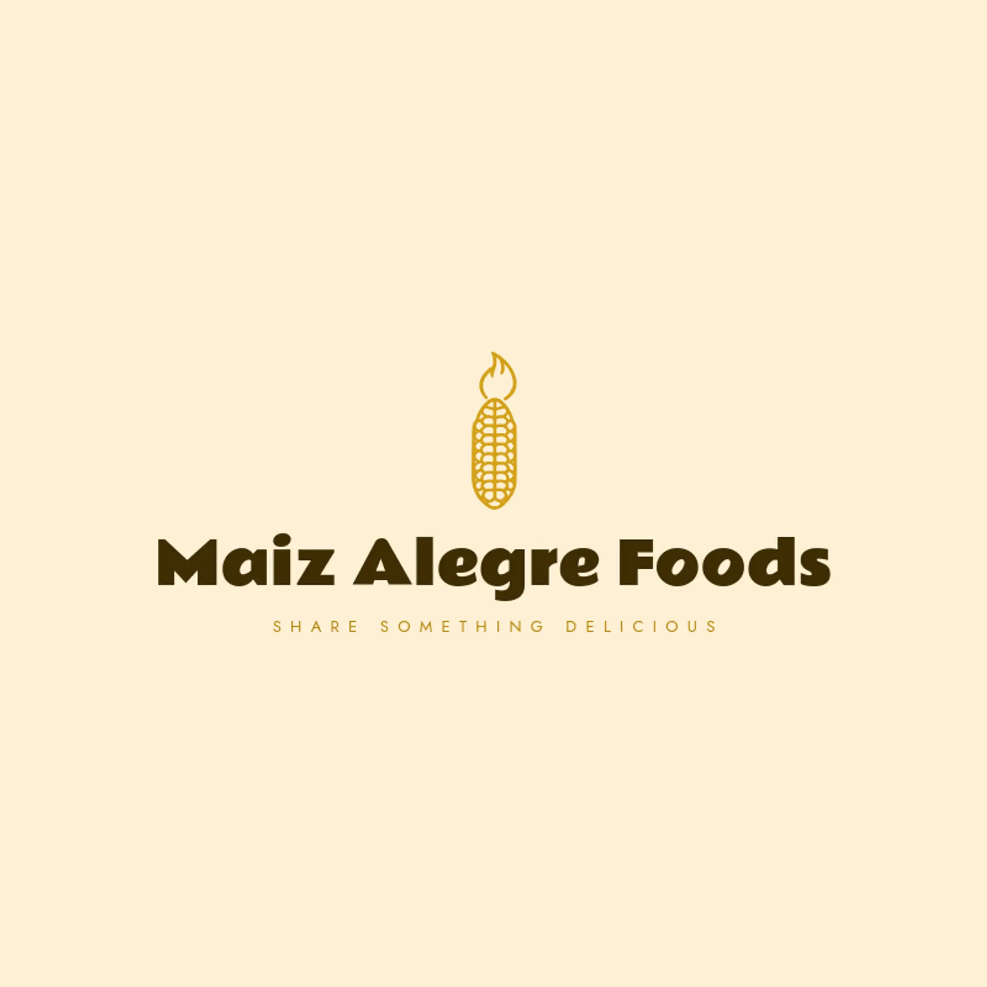 Maiz Alegre Foods logo for mexican