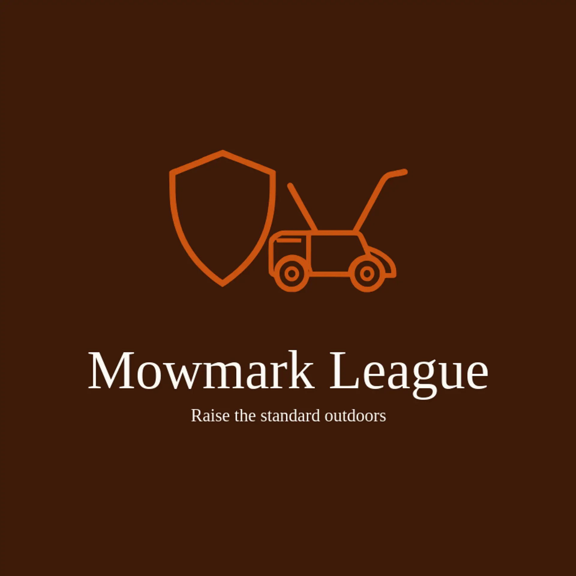 Mowmark League logo for lawn mower