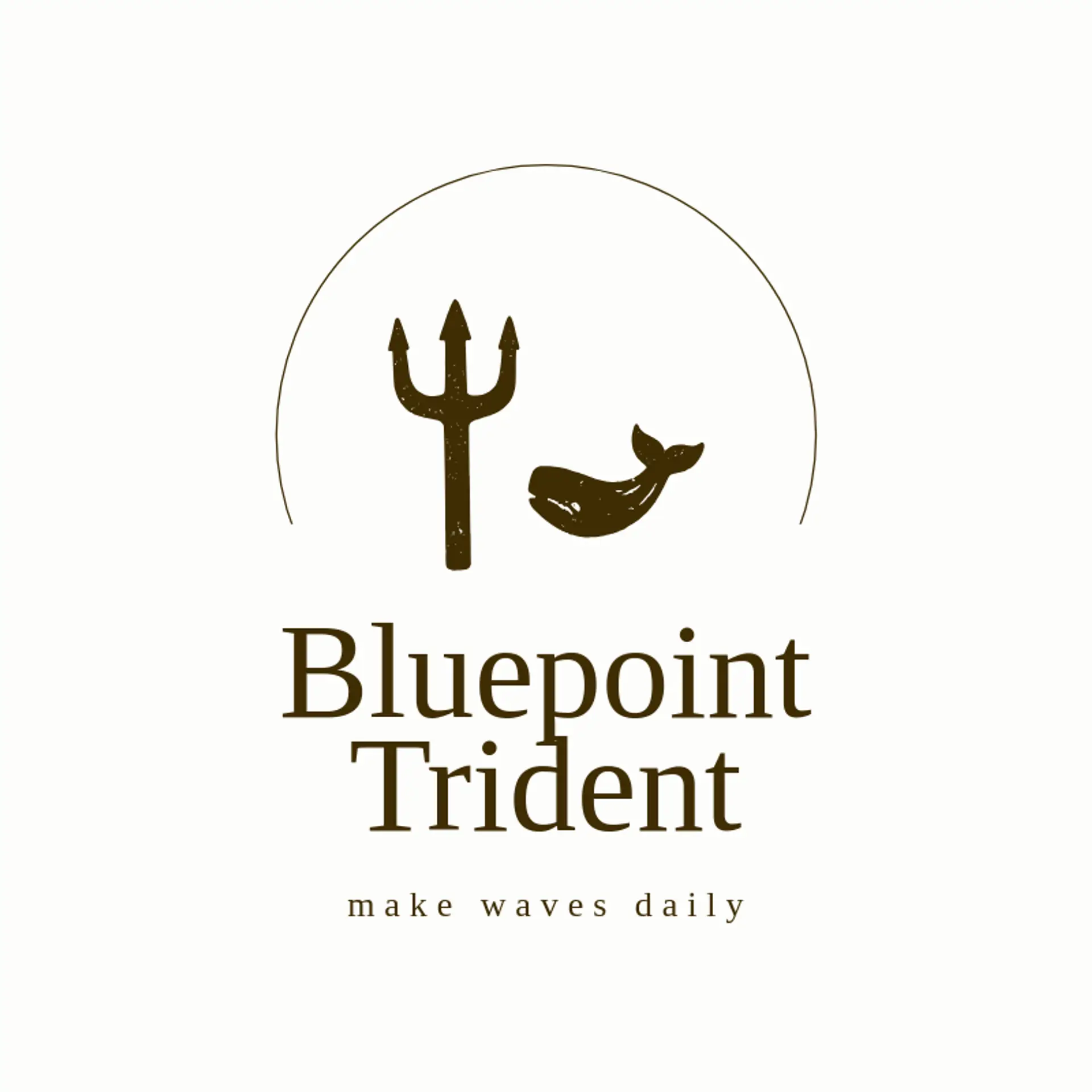 Bluepoint Trident logo for trident