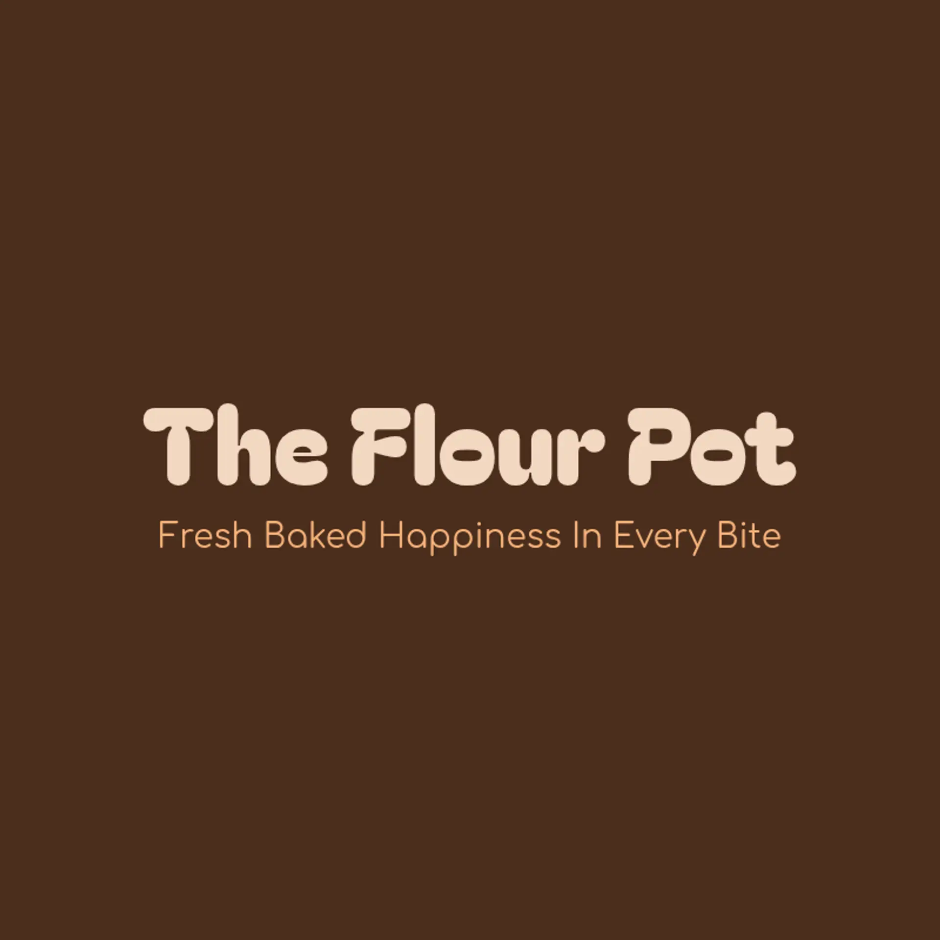 The Flour Pot logo for bakery