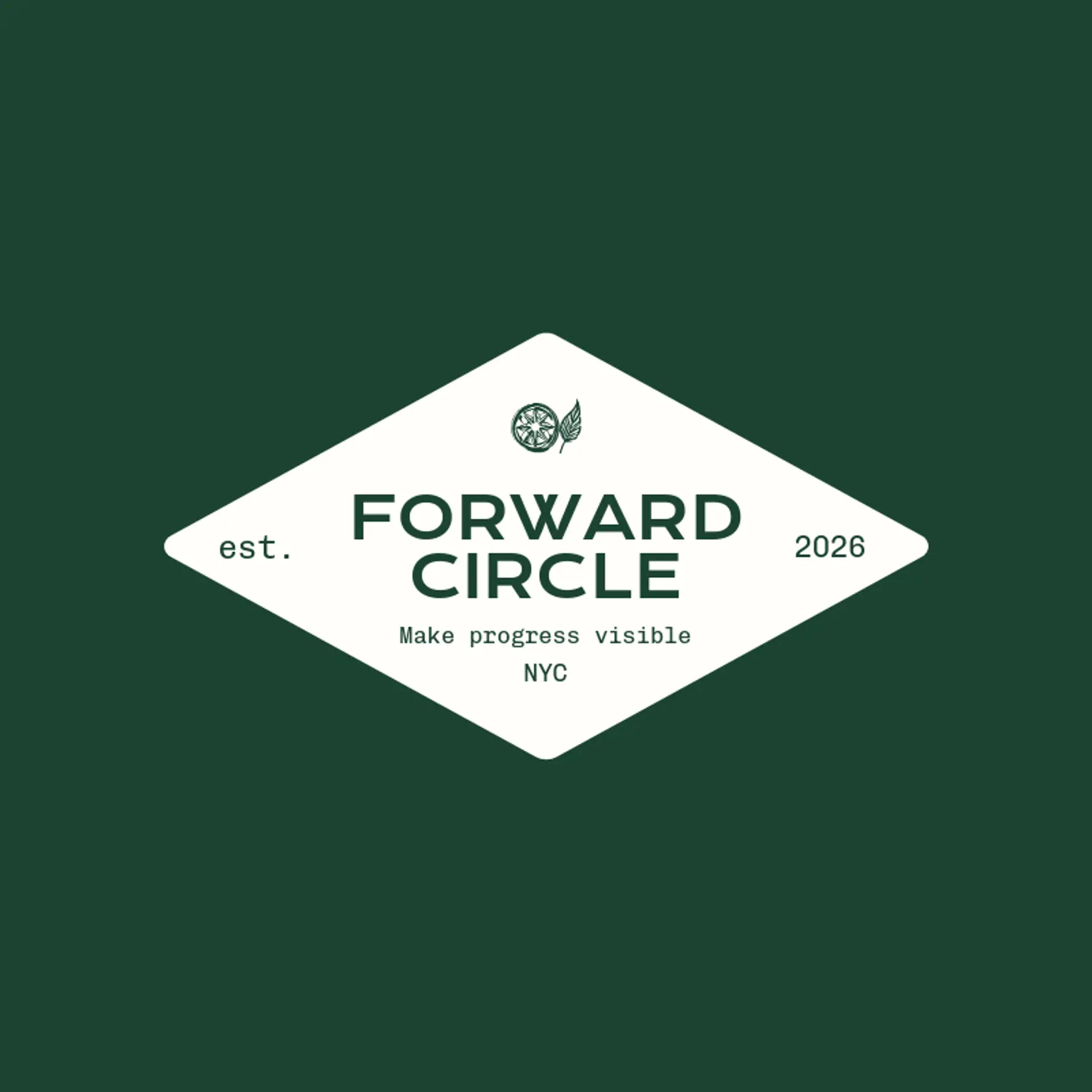 Forward Circle logo for indian flag