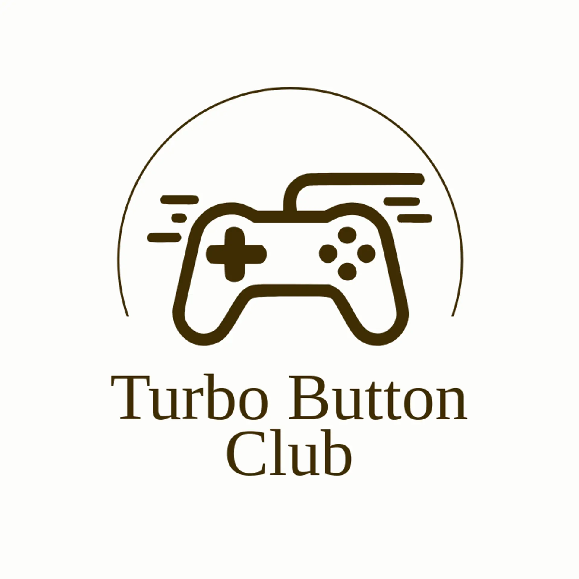 Turbo Button Club logo for playstation