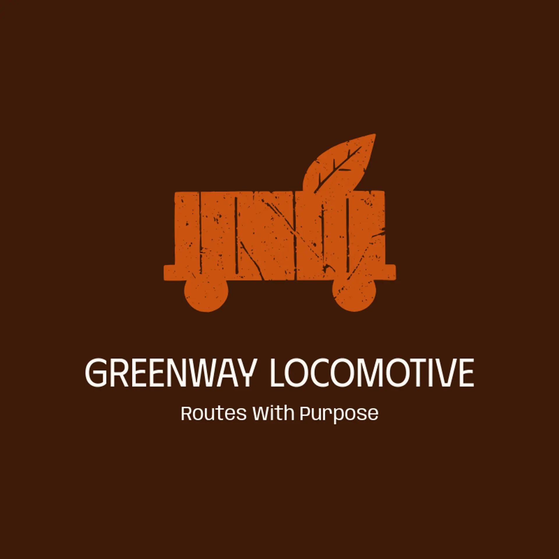 Greenway Locomotive logo for train