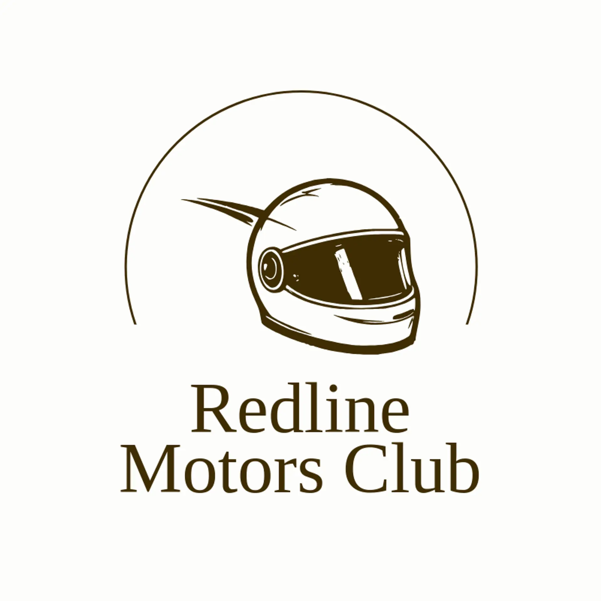Redline Motors Club logo for race