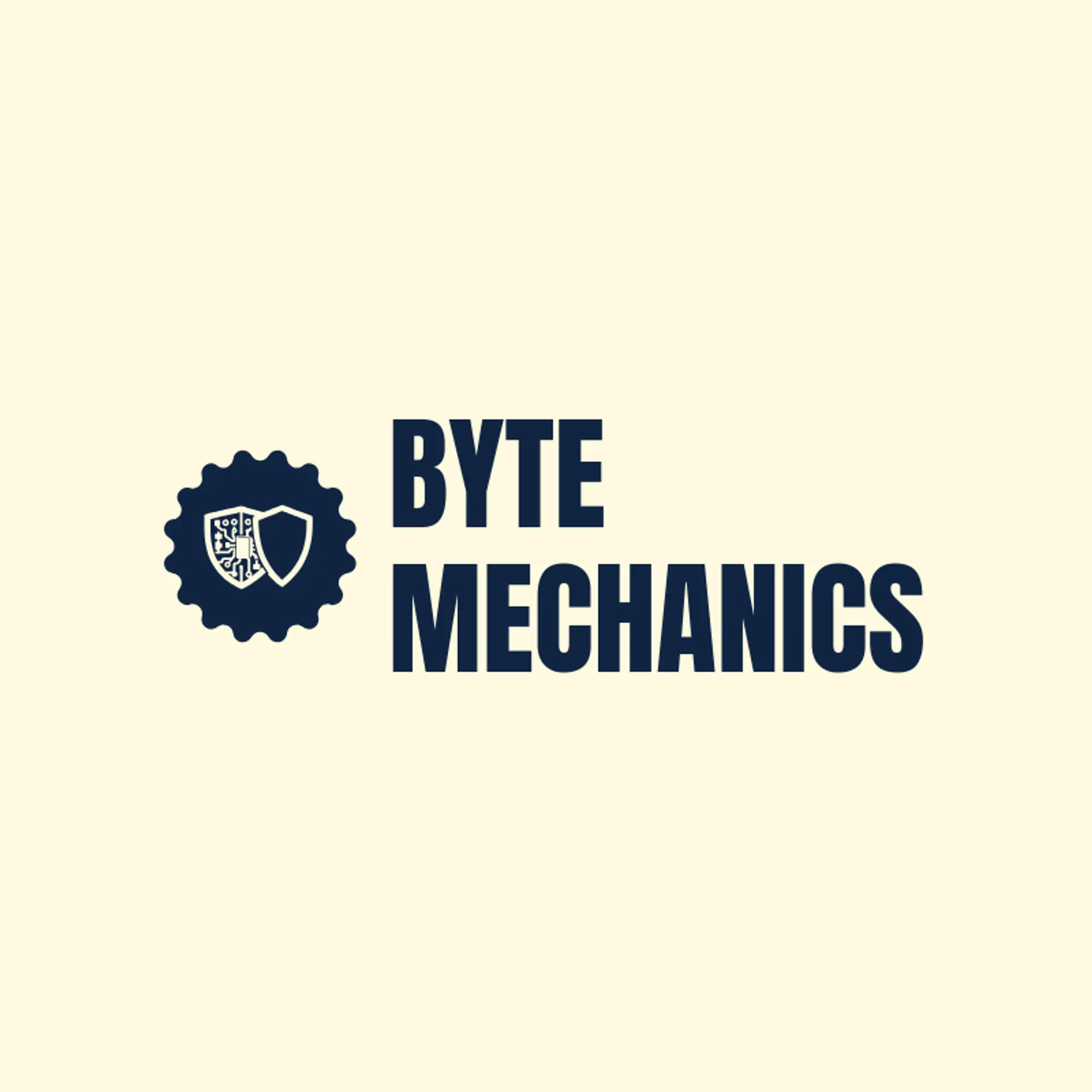 Byte Mechanics logo for computer