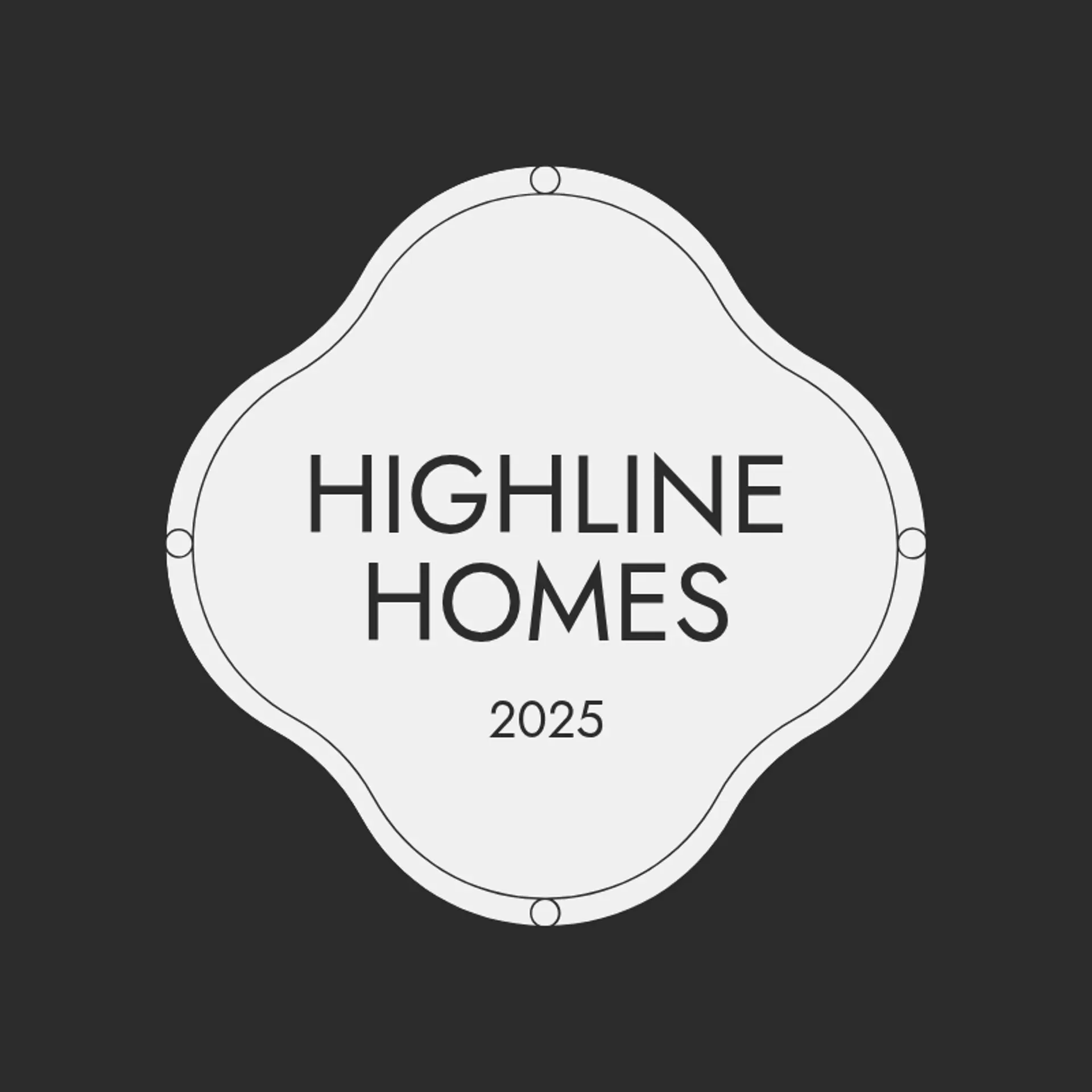 Highline Homes logo for classy real estate