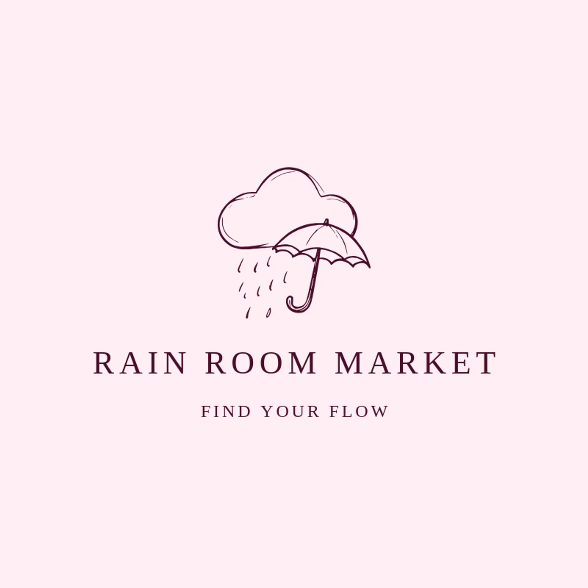 Rain Room Market logo for drip