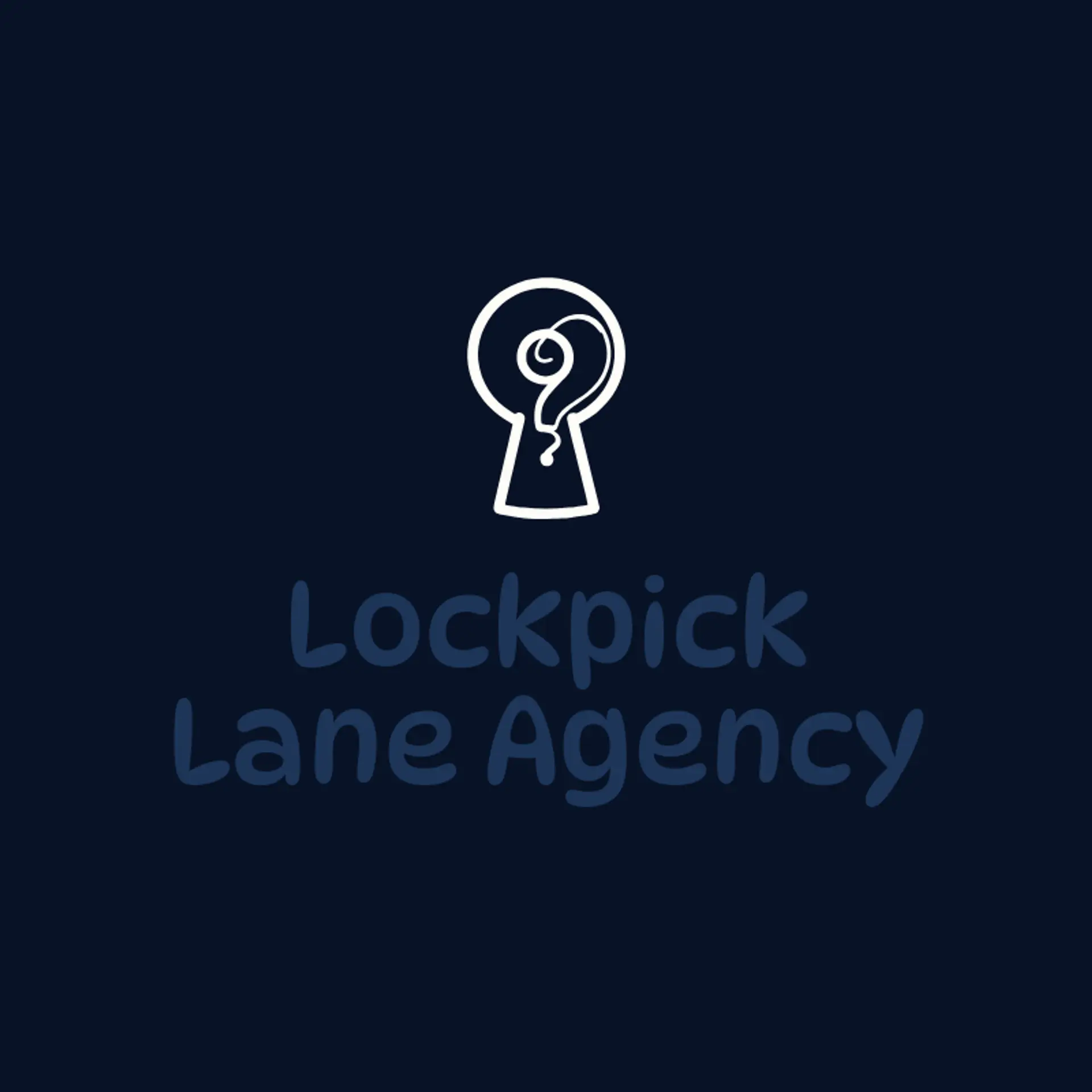 Lockpick Lane Agency logo for detective