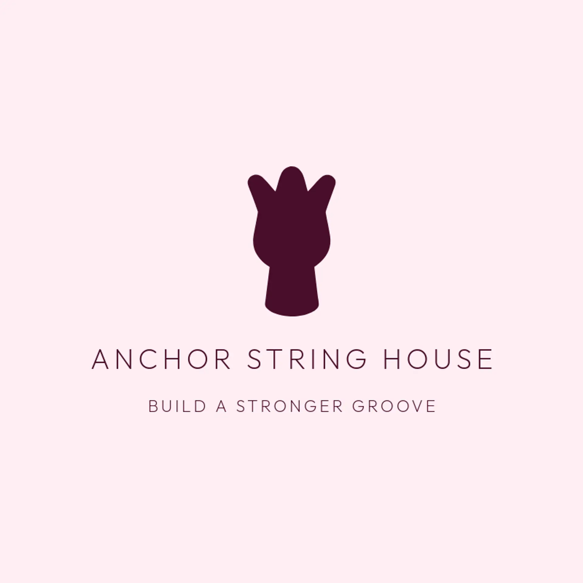 Anchor String House logo for bass