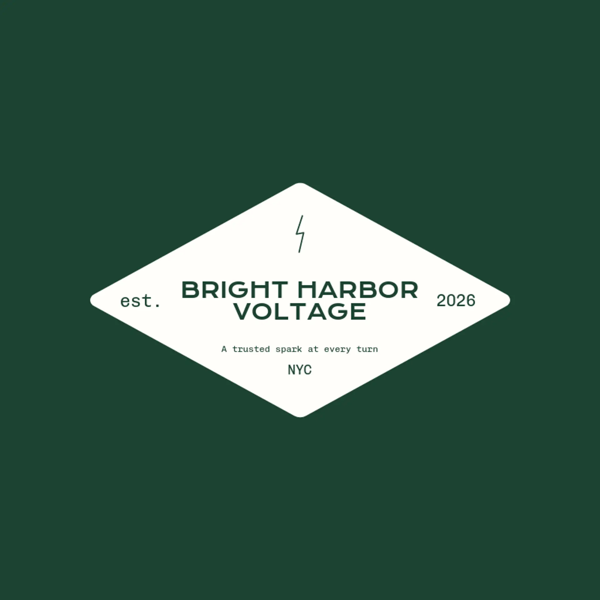 Bright Harbor Voltage logo for thunderbolt