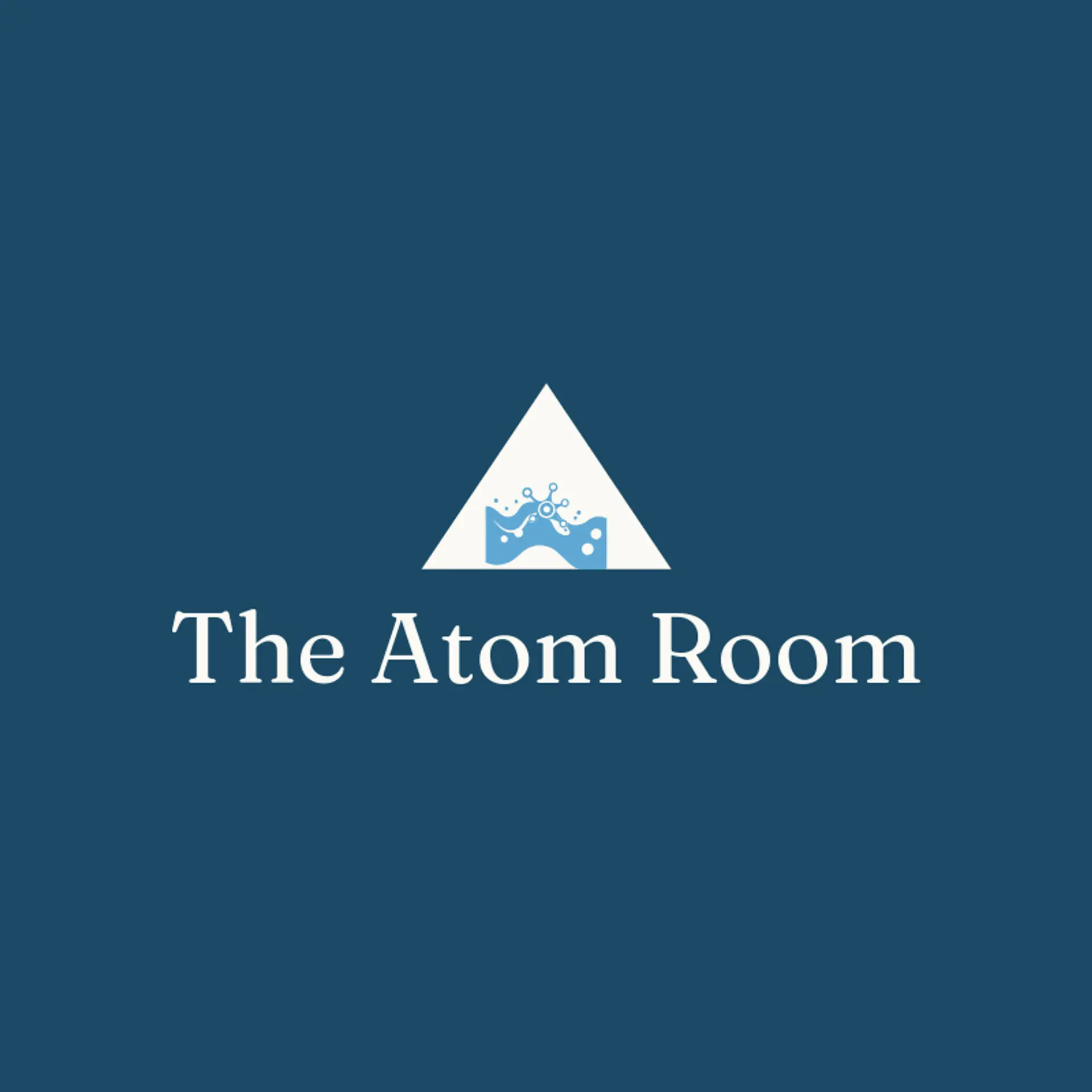 The Atom Room logo for atomic