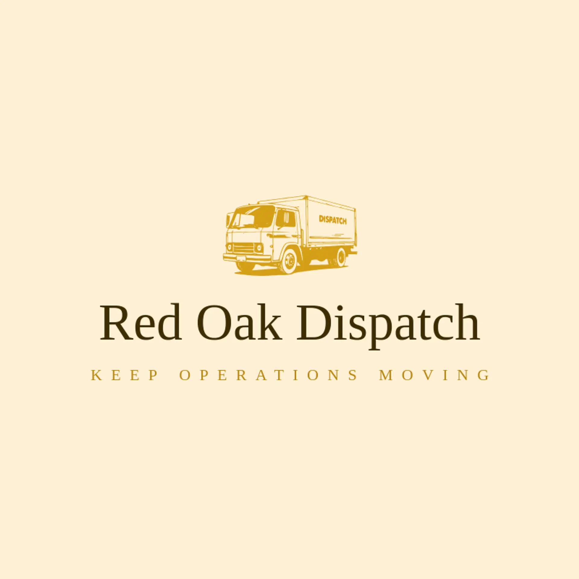 Red Oak Dispatch logo for dispatch
