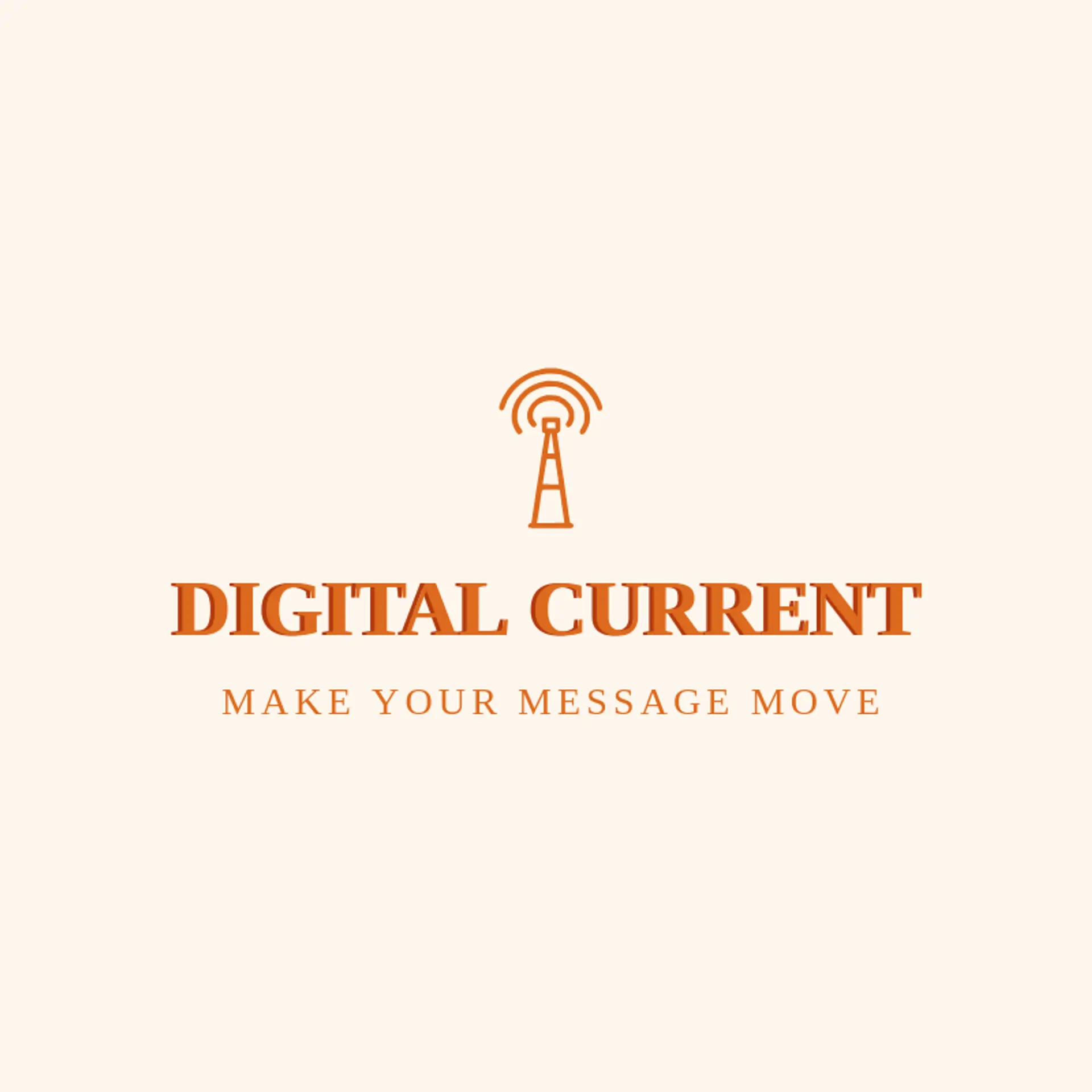 Digital Current logo for static