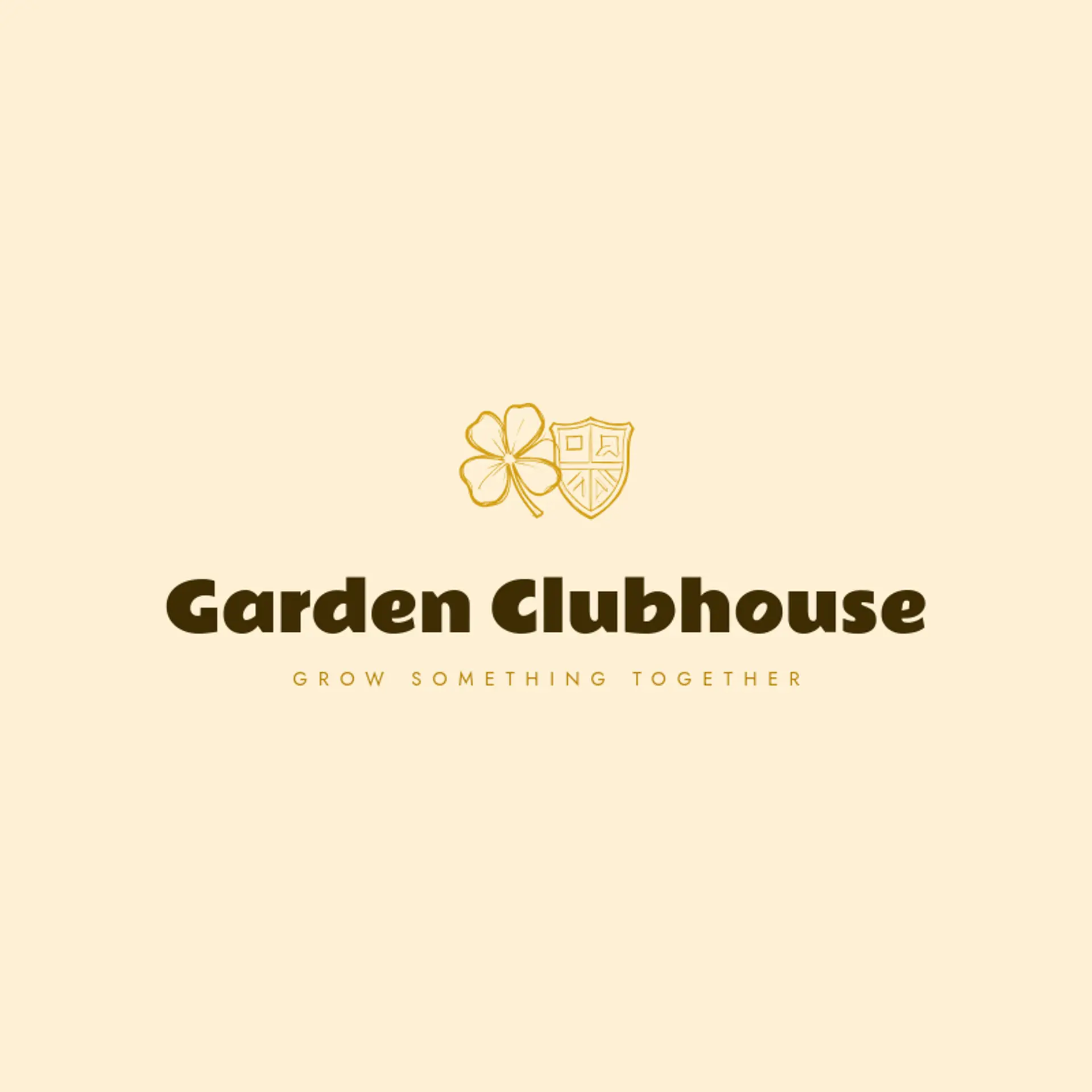 Garden Clubhouse logo for club